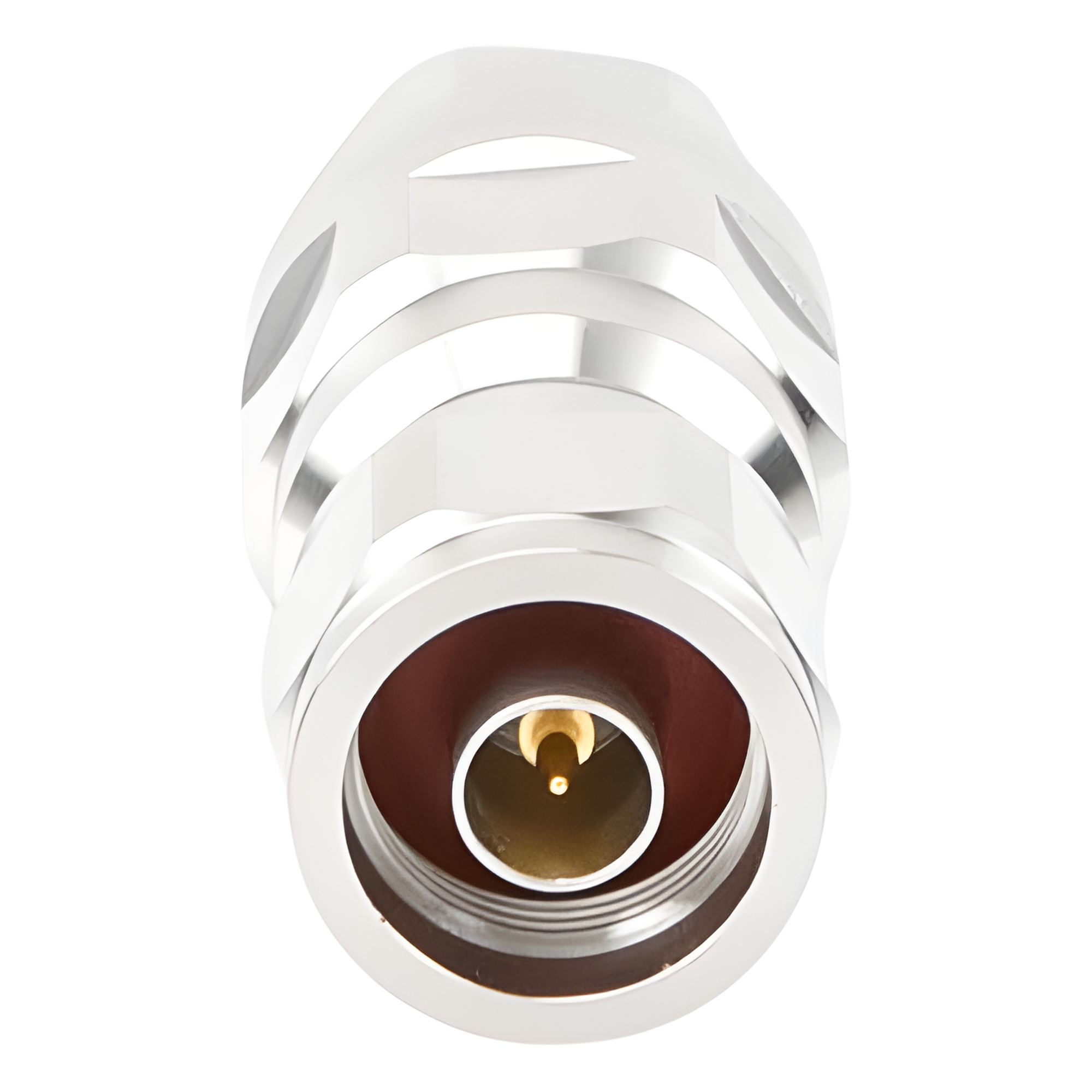 Conector N Macho / 50 Ω / 0–12 GHz / Para cable FSJ4-50B 1/2' (0.5 m / 1.64 ft)