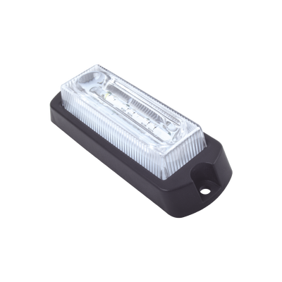 Luz Auxiliar Ultra Brillante / 8 LED Gen III Rojo/Azul / 25 Patrones / 10-30V DC / 4.72 x 1.83 x 0.94 pulgadas — EPCOM INDUSTRIAL SIGNALING · SKU X13-RB