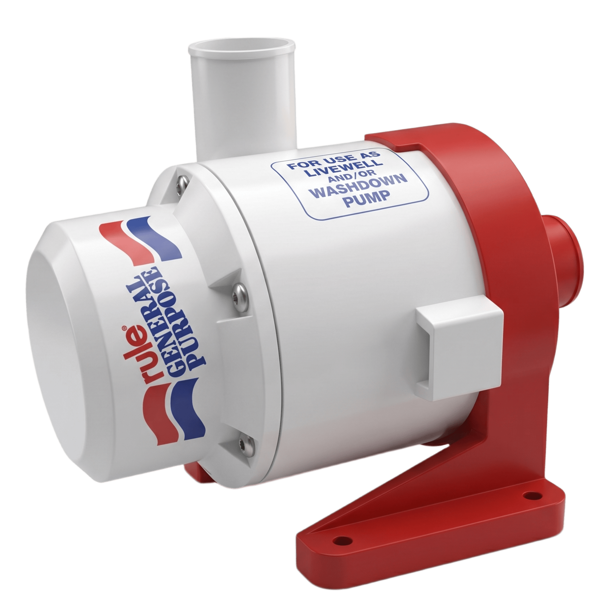 Bomba de Achique Sumergible / 12V CD / 3,800 GPH / Ejes de Acero Inoxidable / Protección Térmica TCO / Certificación CE e ISO 8849 — RULE · SKU 17A