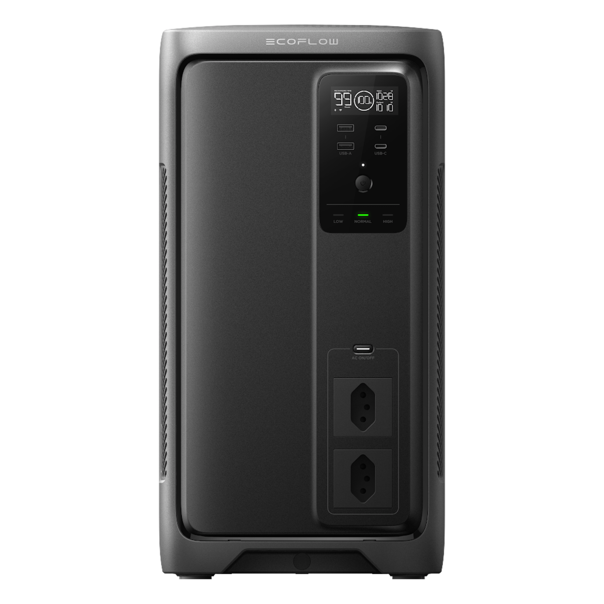 Estación de Energía Portátil / 1920 Wh / Salida CA 1000 W (Surge 2000 W) / Batería LiFePO4 / Carga Solar 1000 W / UPS 10 ms / IP30 — ECOFLOW · SKU EFDL3MA