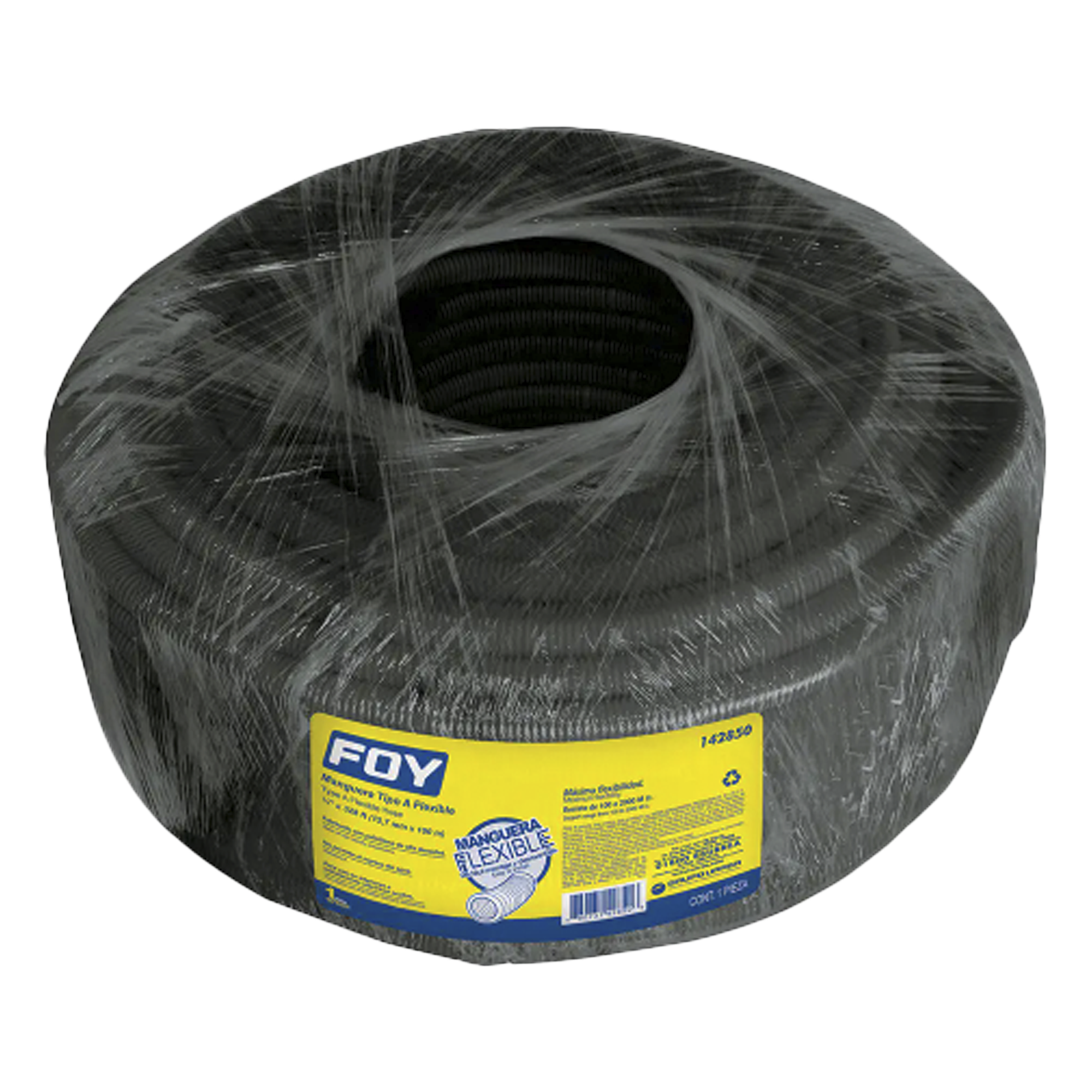 Manguera Flexible para Cables / 3/4" x 50 m (164 ft) / Polietileno HDPE / Sin Guía / Uso en Interiores — SURTEK · SKU SYS-1428-51