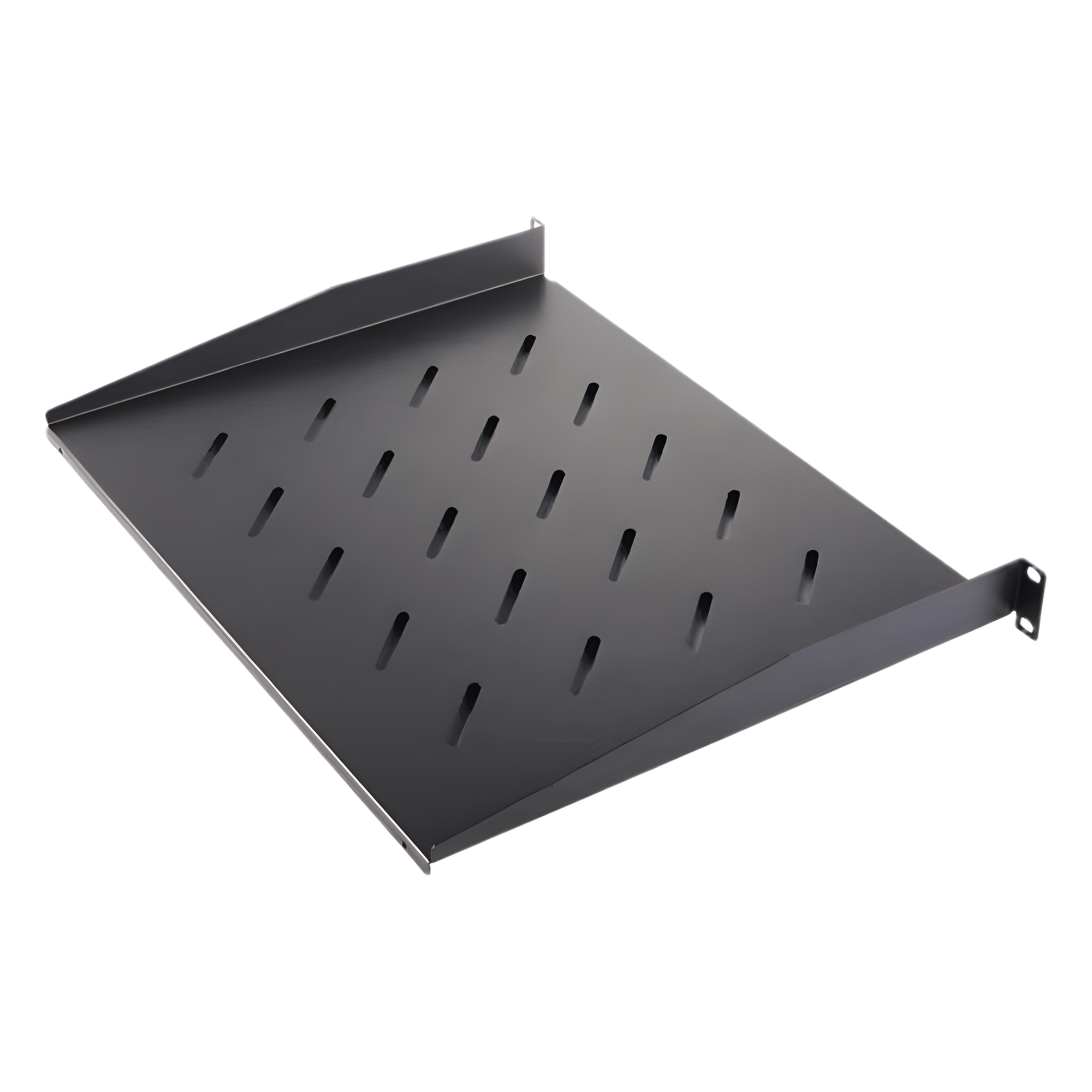 Charola para Rack 19" / Carga 6 kg / Profundidad 35 cm (11.5 ft) / 1U / Interior — HIKVISION · SKU DS-XSPB04-S/B