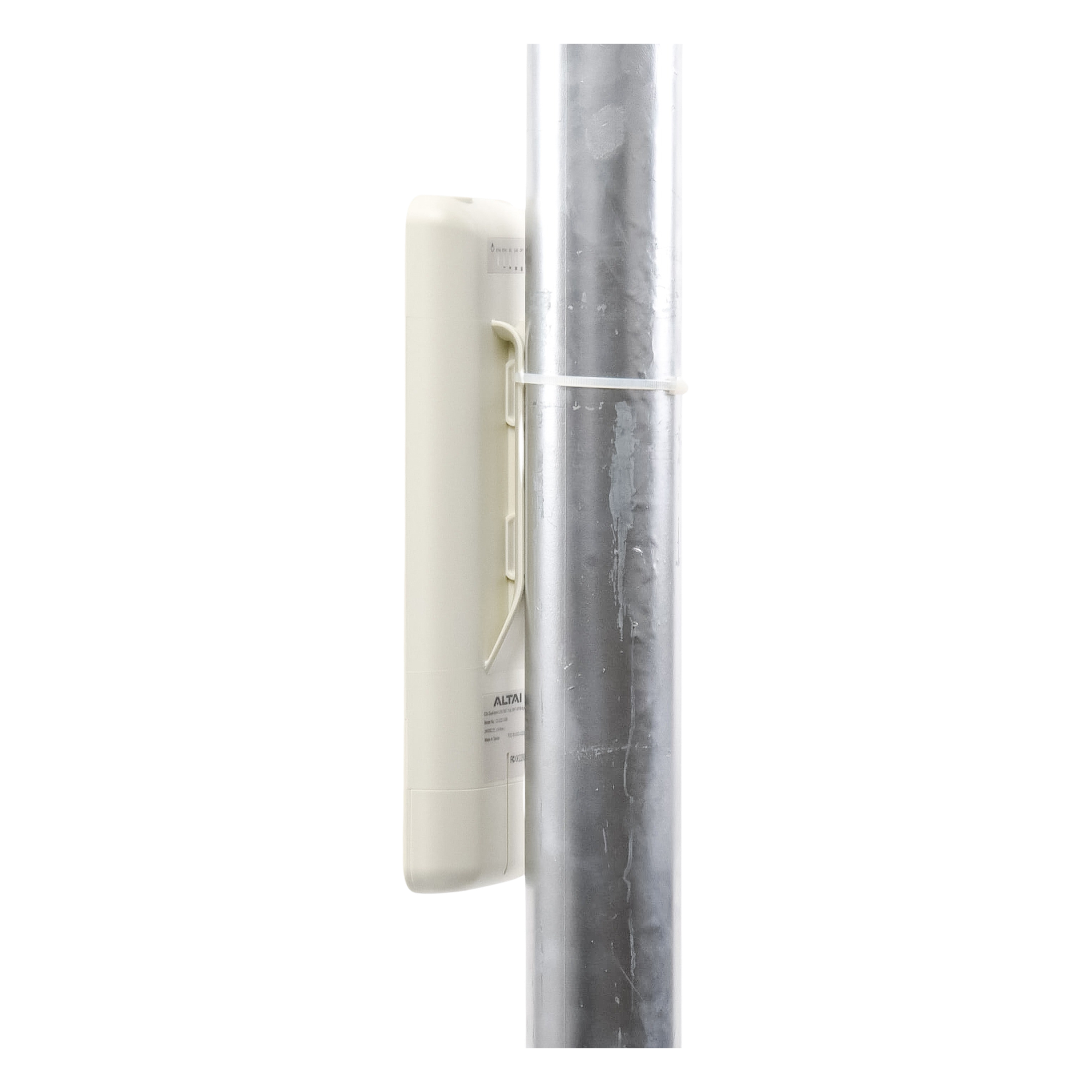Punto de Acceso WiFi Exterior / 2.4 GHz 802.11n / 300 Mbps / 128 Usuarios Concurrentes / Alcance 800 m (2624.7 ft) / Antena Sectorial 10 dBi / IP55 / PoE Pasivo