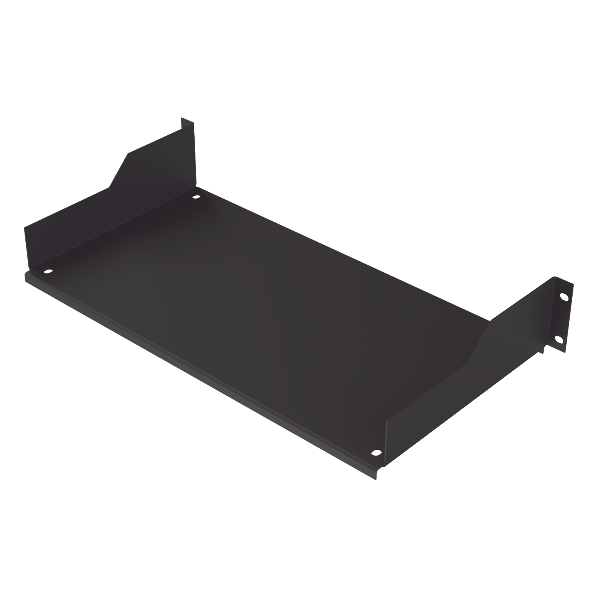 Charola para Rack / 19" / 2U / Profundidad 23.5 cm (9.3 in) / Carga 7.5 kg (16.5 lb) / Interior — LINKEDPRO · SKU SCH-23-2U