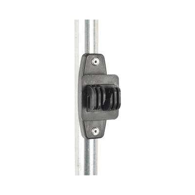 Poste de Paso para Cercas Eléctricas / Tubo de Acero Galvanizado / 5 Aisladores / Longitud 1.2 m (3.9 ft) / Diámetro 25 mm (1 in) / Peso 0.92 kg
