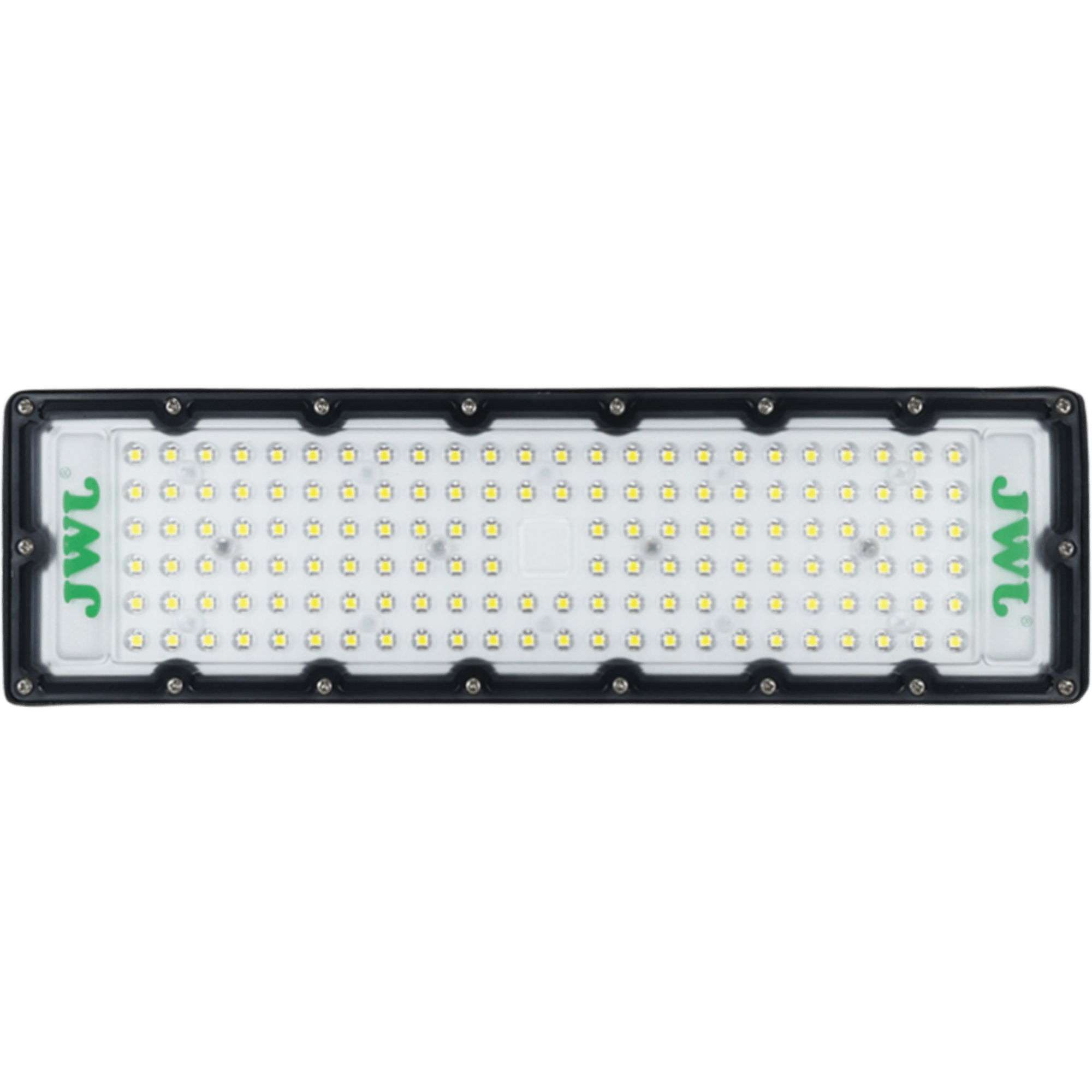 Reflector LED 100 W /350 x 100 mm / 85 - 265 Vca~ 50/60Hz / TCC 6 500 K / Uso en exterior. 