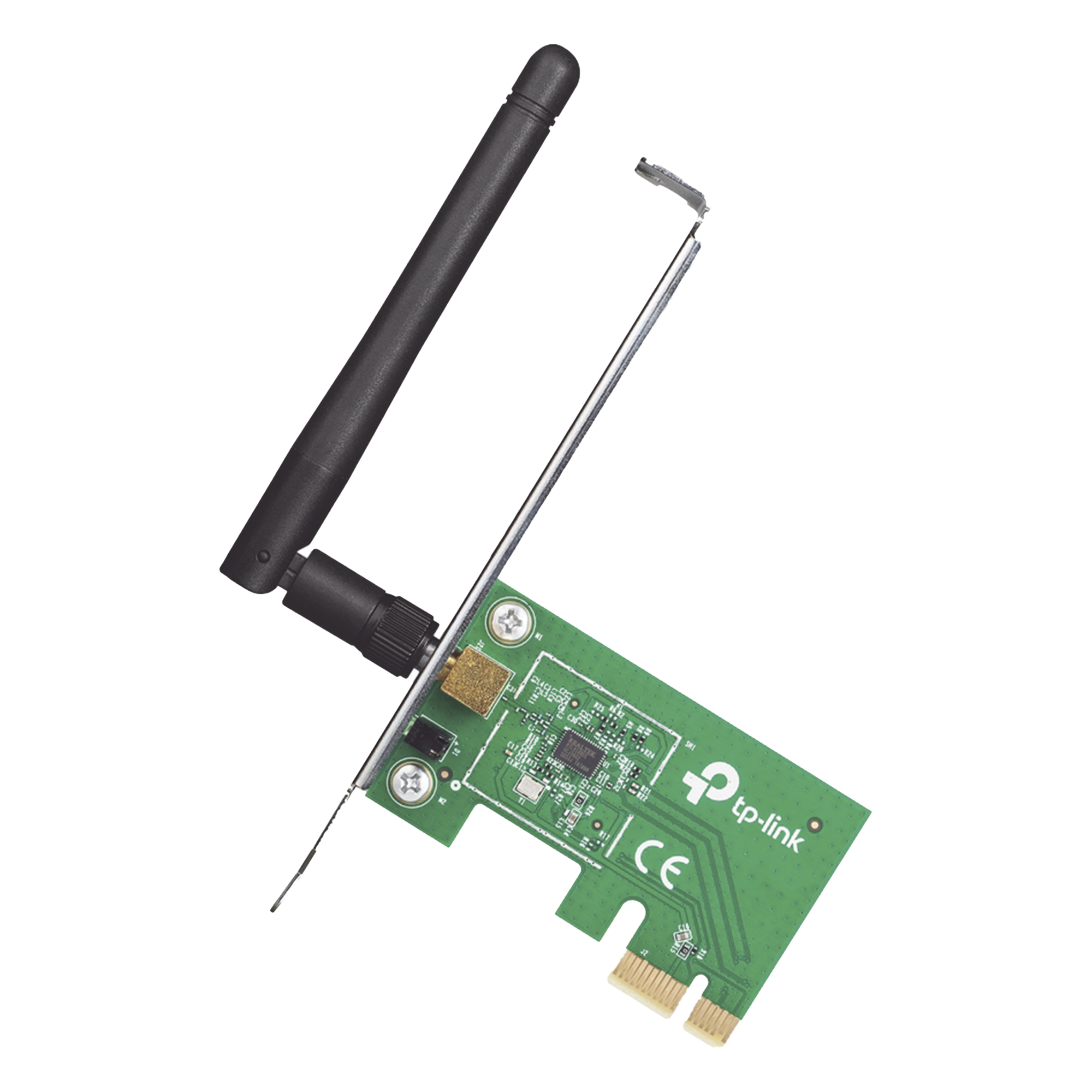 Adaptador Inalámbrico PCI Express / 150 Mbps / Banda 2.4 GHz / Antena Desmontable 2 dBi / IEEE 802.11n/g/b — TP-LINK · SKU TL-WN781ND