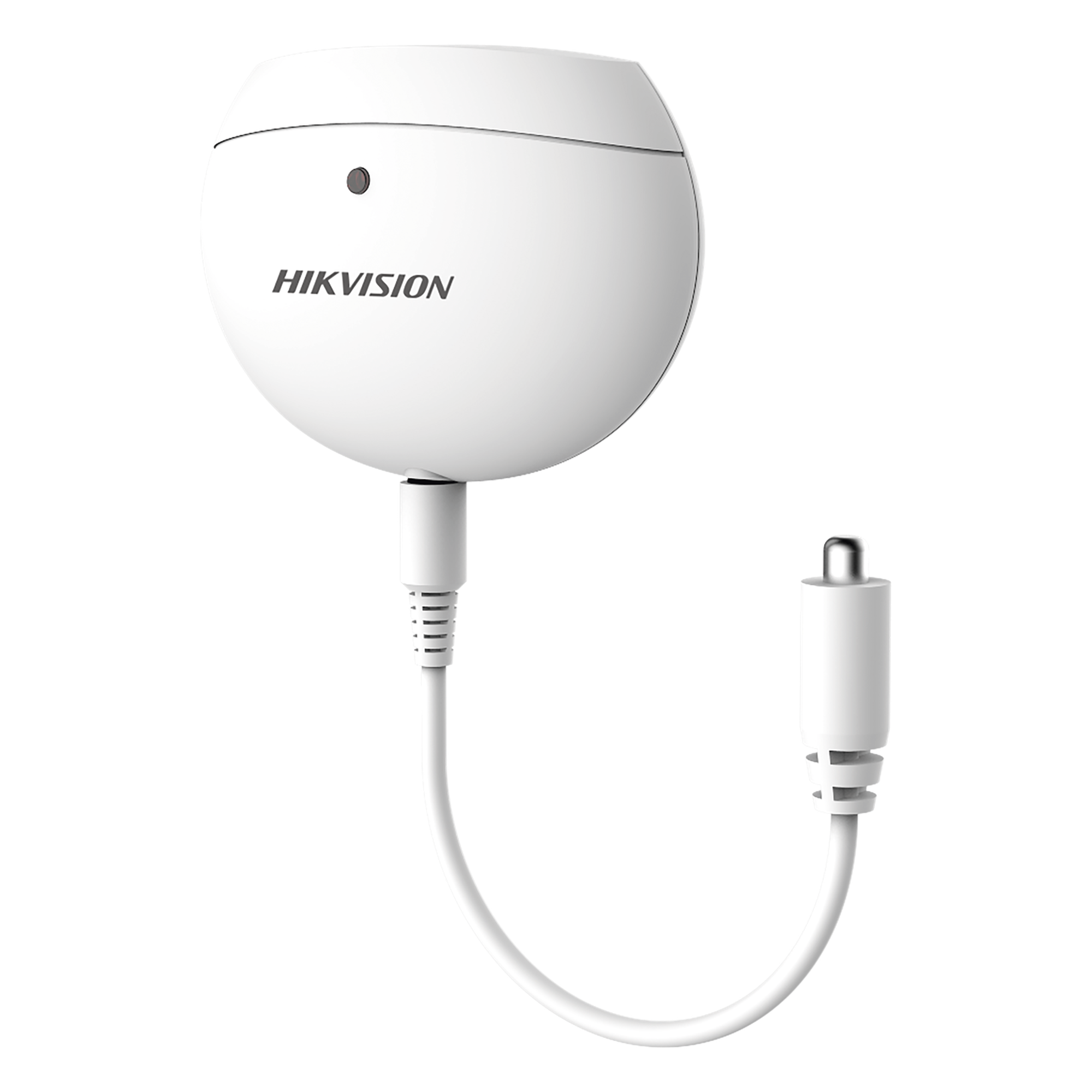 Detector de Temperatura Inalámbrico / Alcance 300 m (984.3 ft) / Cifrado AES-128 / Batería CR2450 3V / -10°C a 55°C — HIKVISION · SKU DS-PD1-TP-W