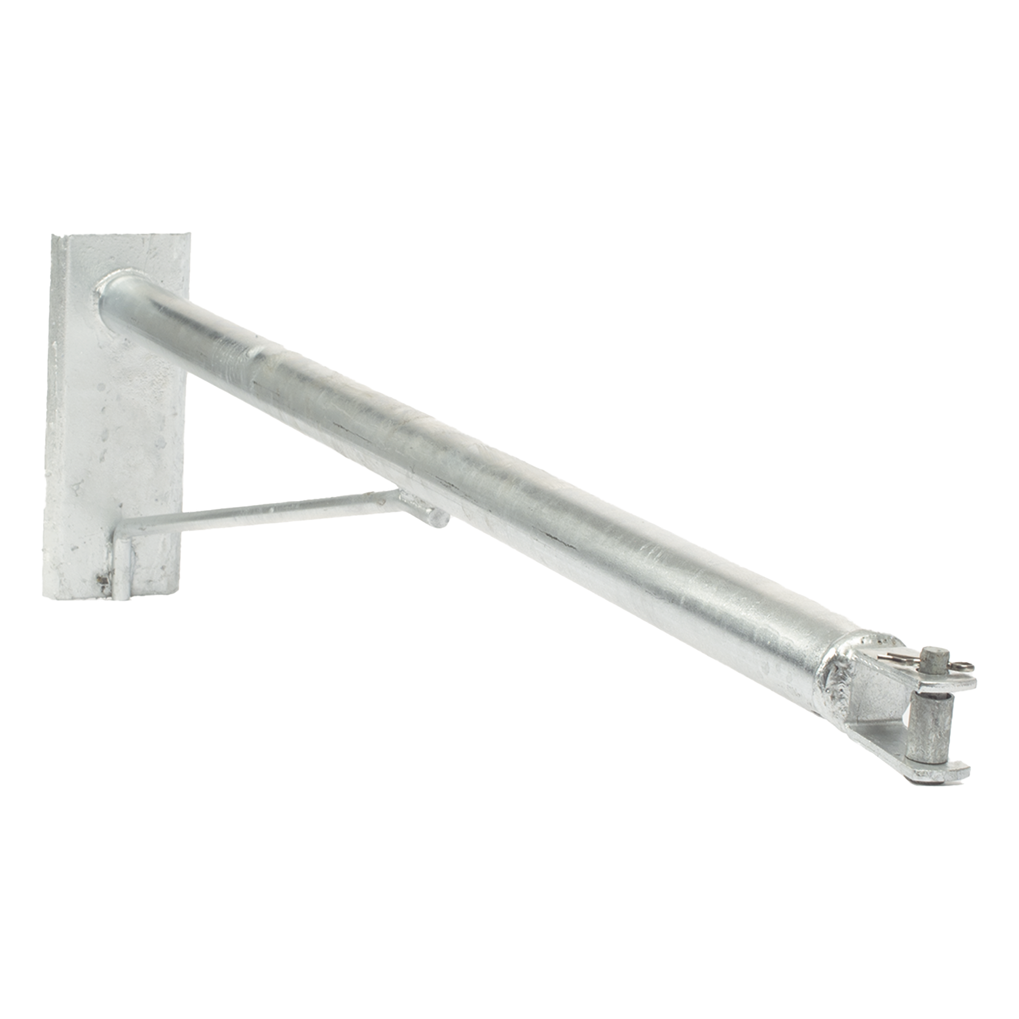 Brazo de Extensión para Fibra Óptica / 100 cm (39.4 in) / Acero Galvanizado en Caliente / Soporte ADSS / 4.1 kg / Herraje Tipo D Pequeño
