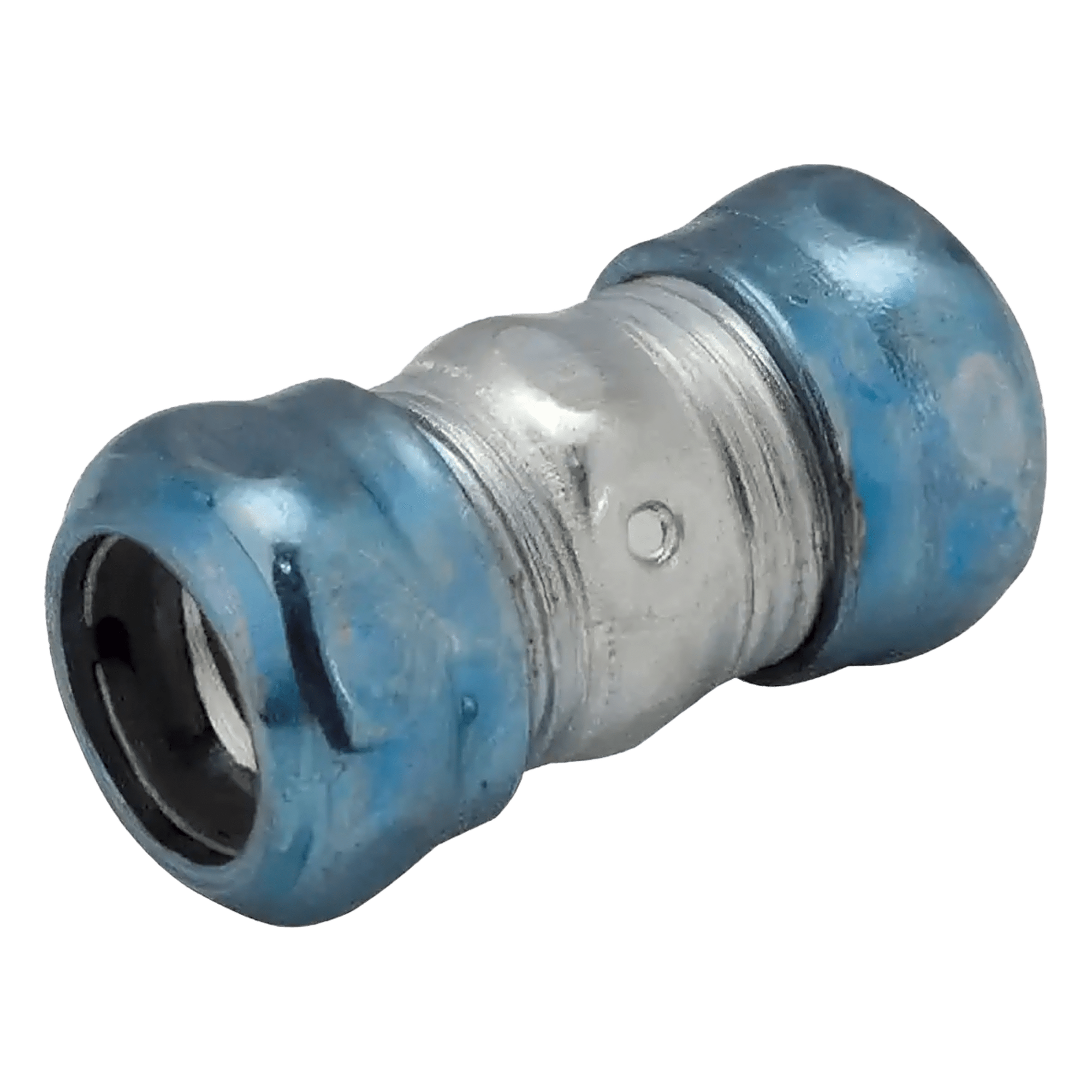 Conector de Compresión Hermético / Acero Galvanizado / Pared Delgada 1 1/4" / 1.89" x 3.307" (48 x 83.99 mm) / Ambientes Húmedos — RACO · SKU HUB-2925RT
