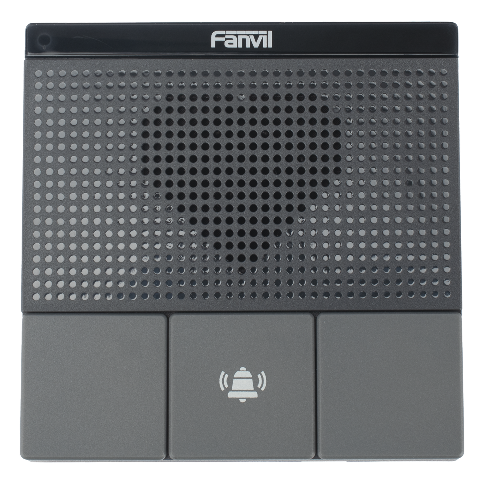 Mini Intercomunicador Wi-Fi para hotelería, hospitales, con diseño elegante, PoE, 3 botones, 1 relevador integrado de salida y entrada.