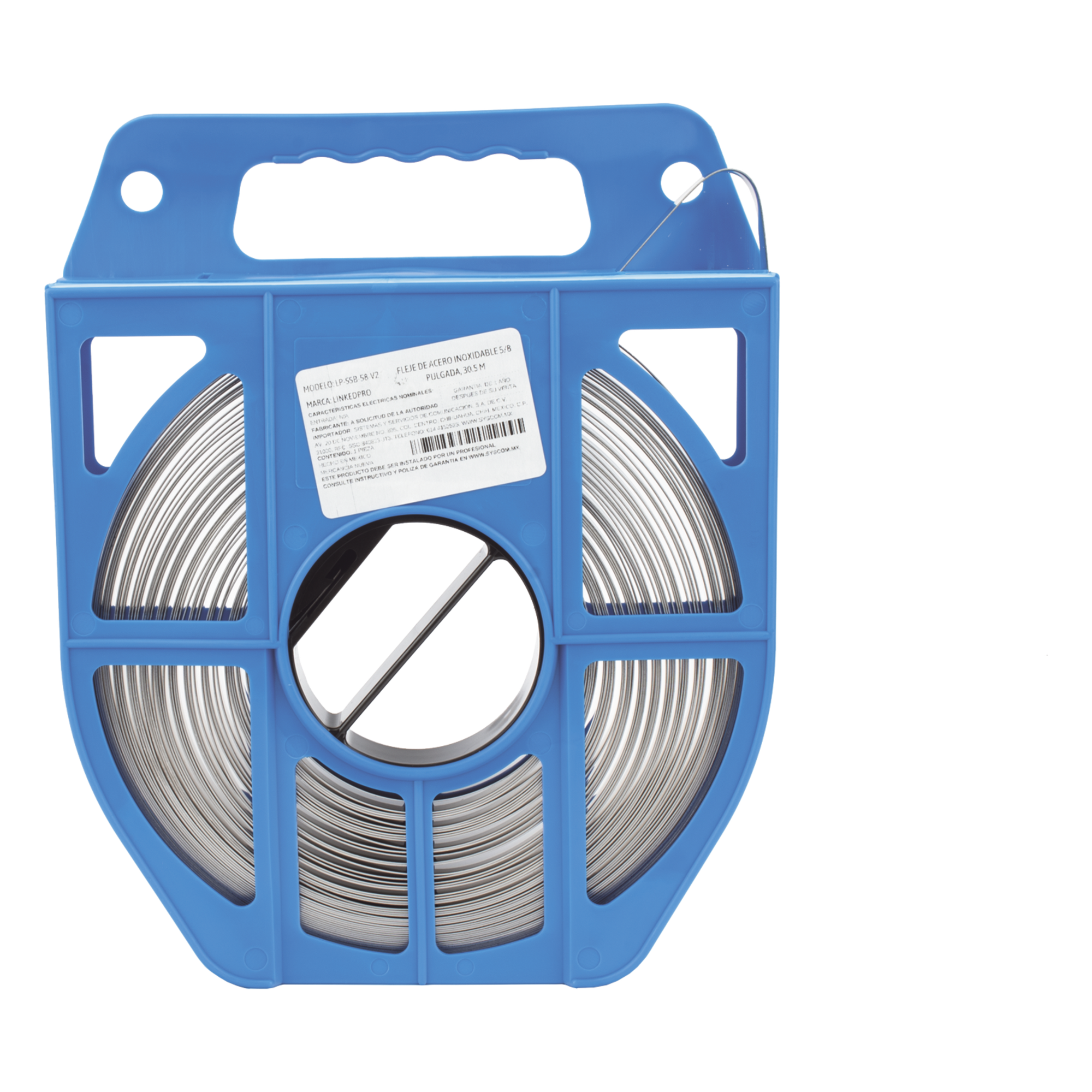 Fleje de Acero Inoxidable 304 de 3/4", 0.70 mm, 30.5 metros