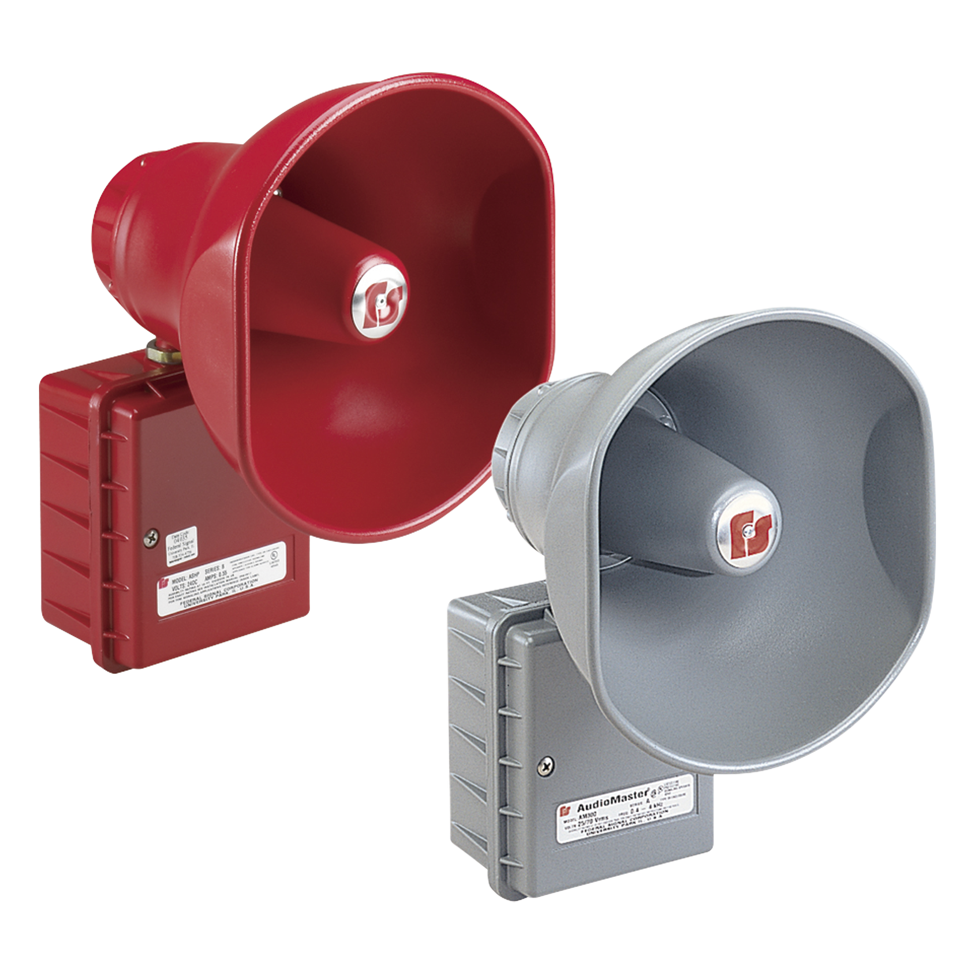 Altavoz Reentrante / 30W / Dispersión 60° / UL Contra Incendios / Montaje Interior-Exterior / IP Sellado — FEDERAL SIGNAL INDUSTRIAL · SKU AM302