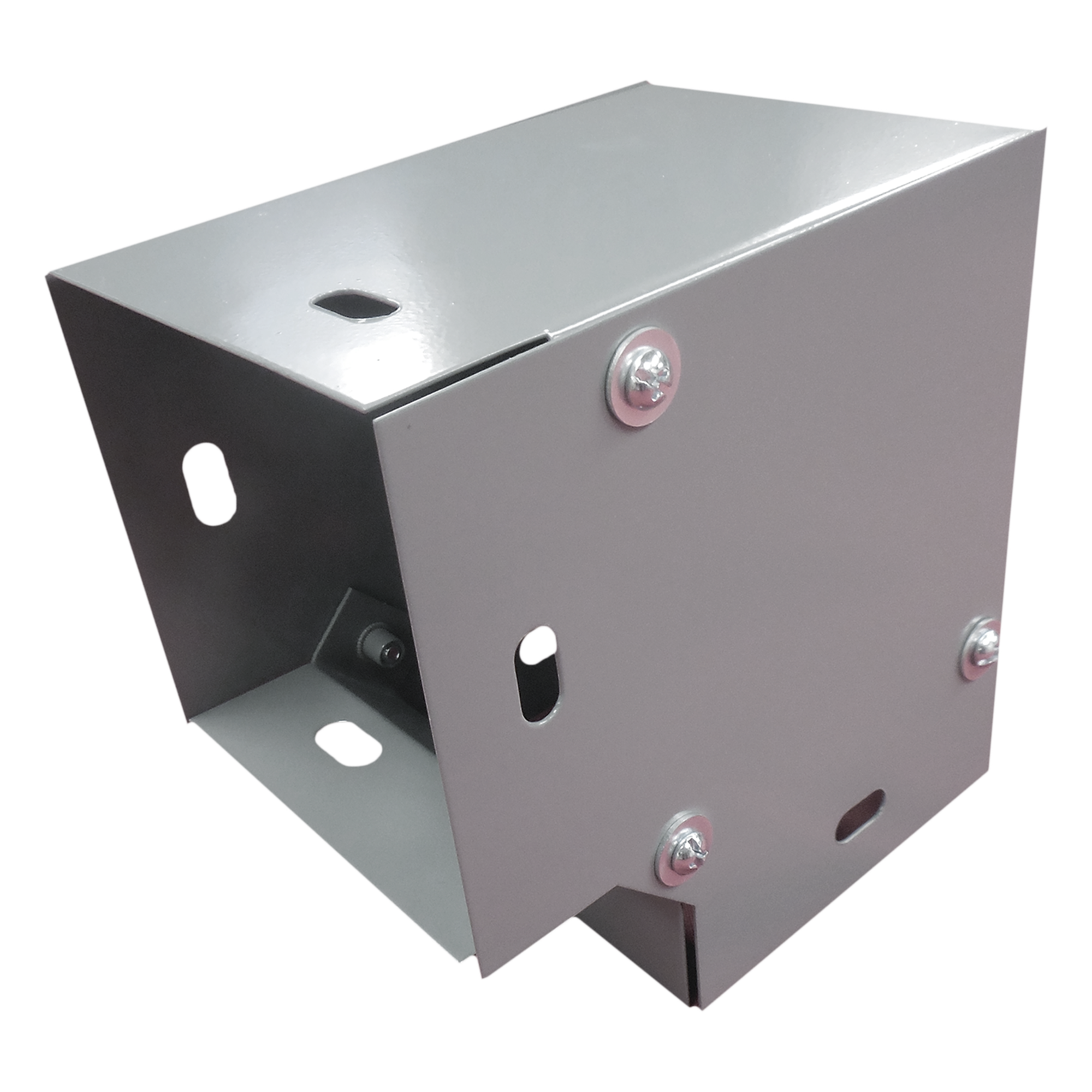 Codo Horizontal para Ducto / 90 Grados / 65 x 65 mm (2.5 x 2.5 in) / Acero al Carbón / Color Gris — CHAROFIL · SKU CH-DCH9065L