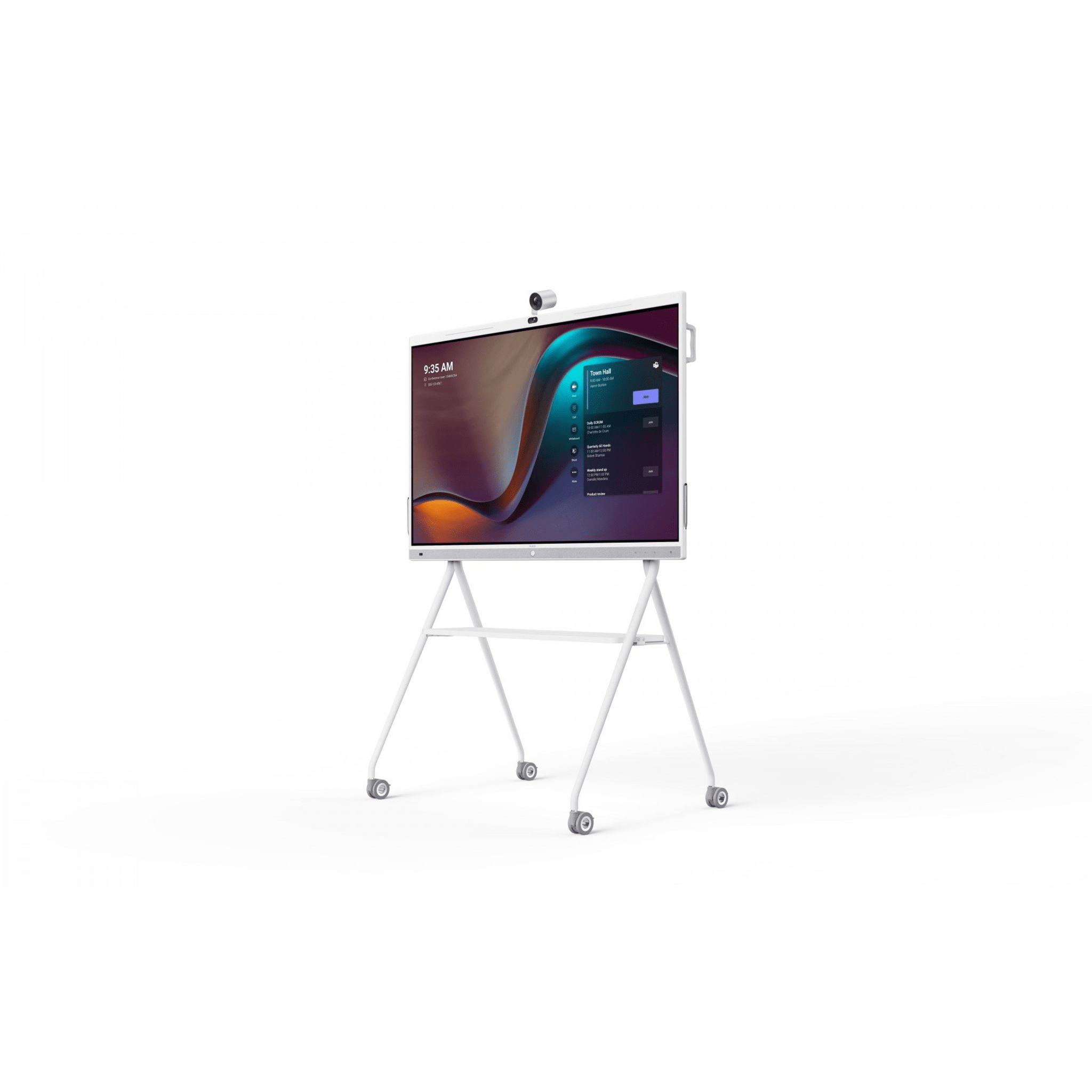 Cámara de Conferencia IP / Zoom Óptico 12x / 4K 30fps / Seguimiento IA con Posicionamiento de Voz / Pan ±100° / Tilt -90° / Instalación Directa MeetingBoard