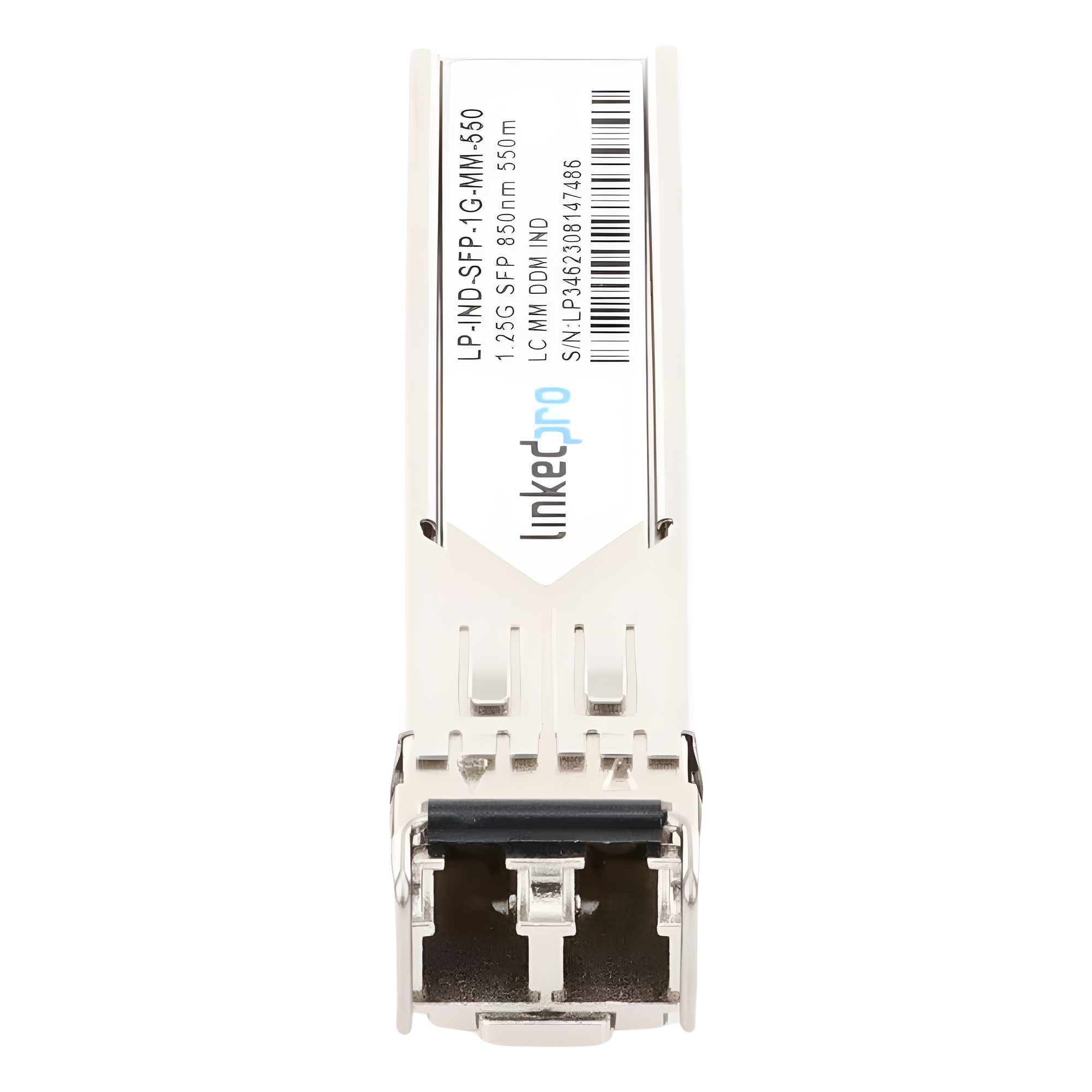Transceptor Óptico Industrial SFP / Multimodo 850 nm / 1.25 Gbps / 1000BASE-SX / LC/UPC Dúplex / DDM / 550 m (1804.5 ft) / Clase 1 Láser