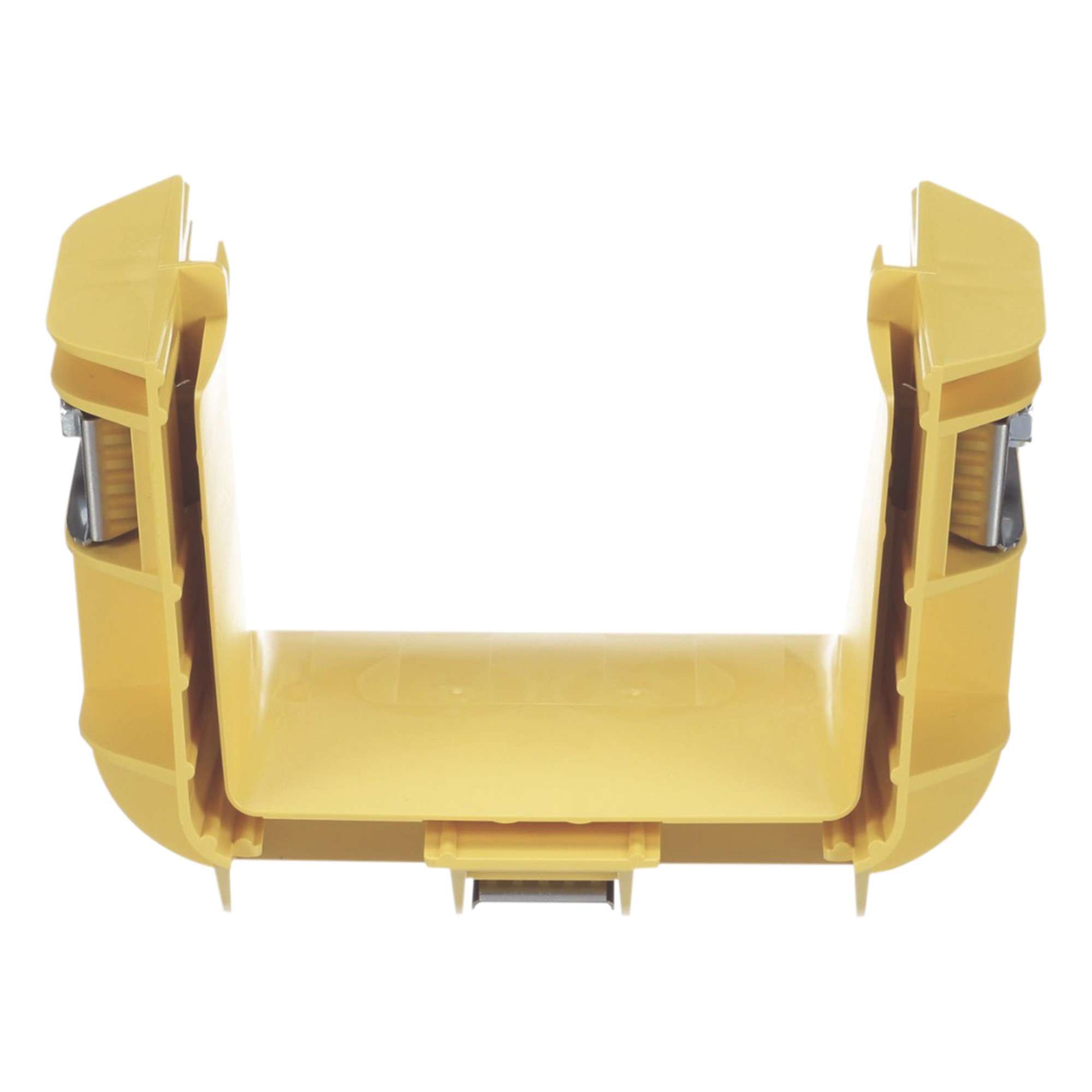 Acoplador Recto para Canaleta / 4 x 4 pulgadas (101.6 x 101.6 mm) / Sistema QuikLock / UL 94V-0 / Capacidad 2,824 Cables 1.6 mm / Sin Partes Metálicas — PANDUIT · SKU FRBC4X4LYL