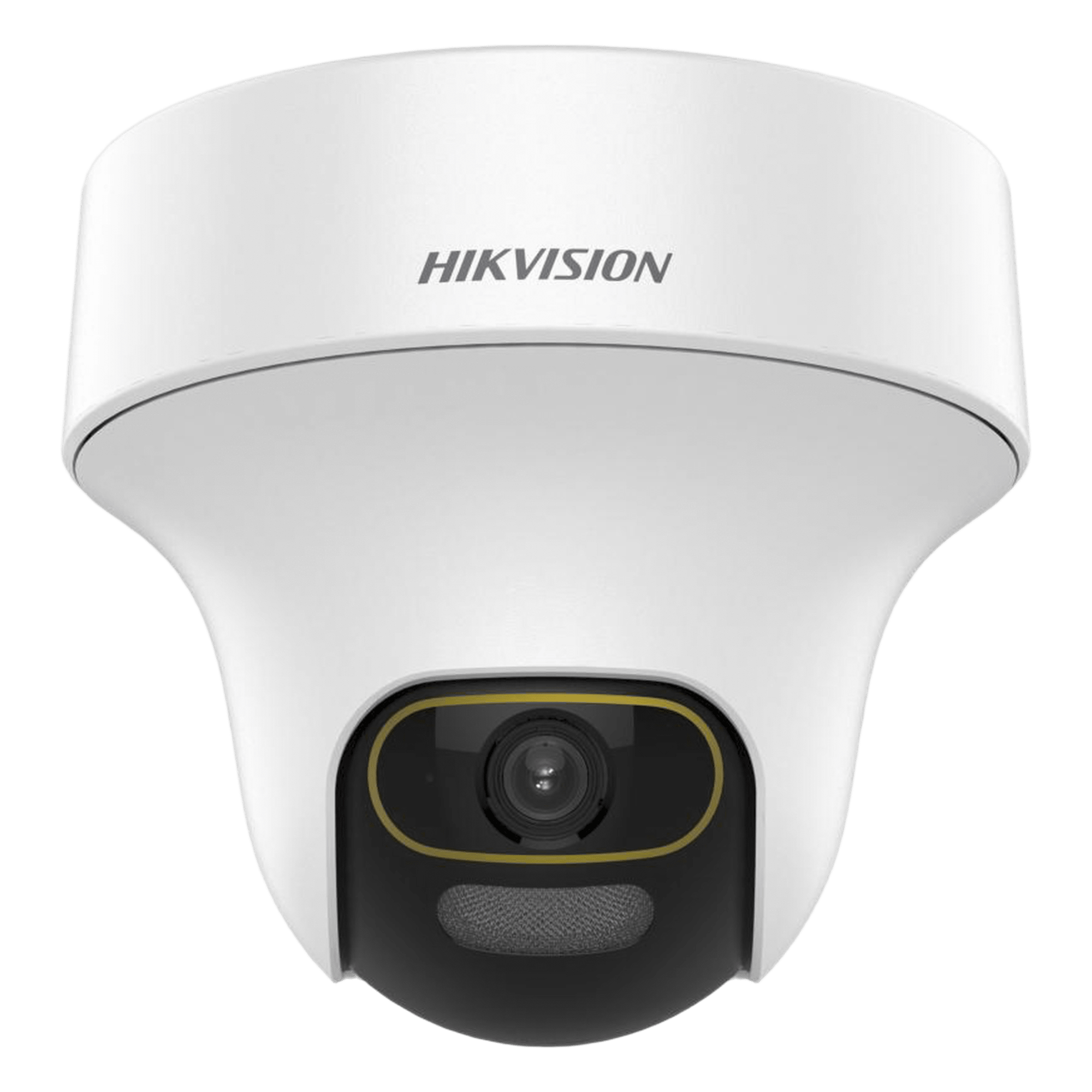 Cámara Domo PT TURBOHD / 2 Megapixel / ColorVu 0.0005 Lux / Luz Blanca 20 m (65.6 ft) / Pan 350° / Tilt 75° / Audio Coaxitron / Uso Interior — HIKVISION · SKU DS-2CE70DF3T-PTS
