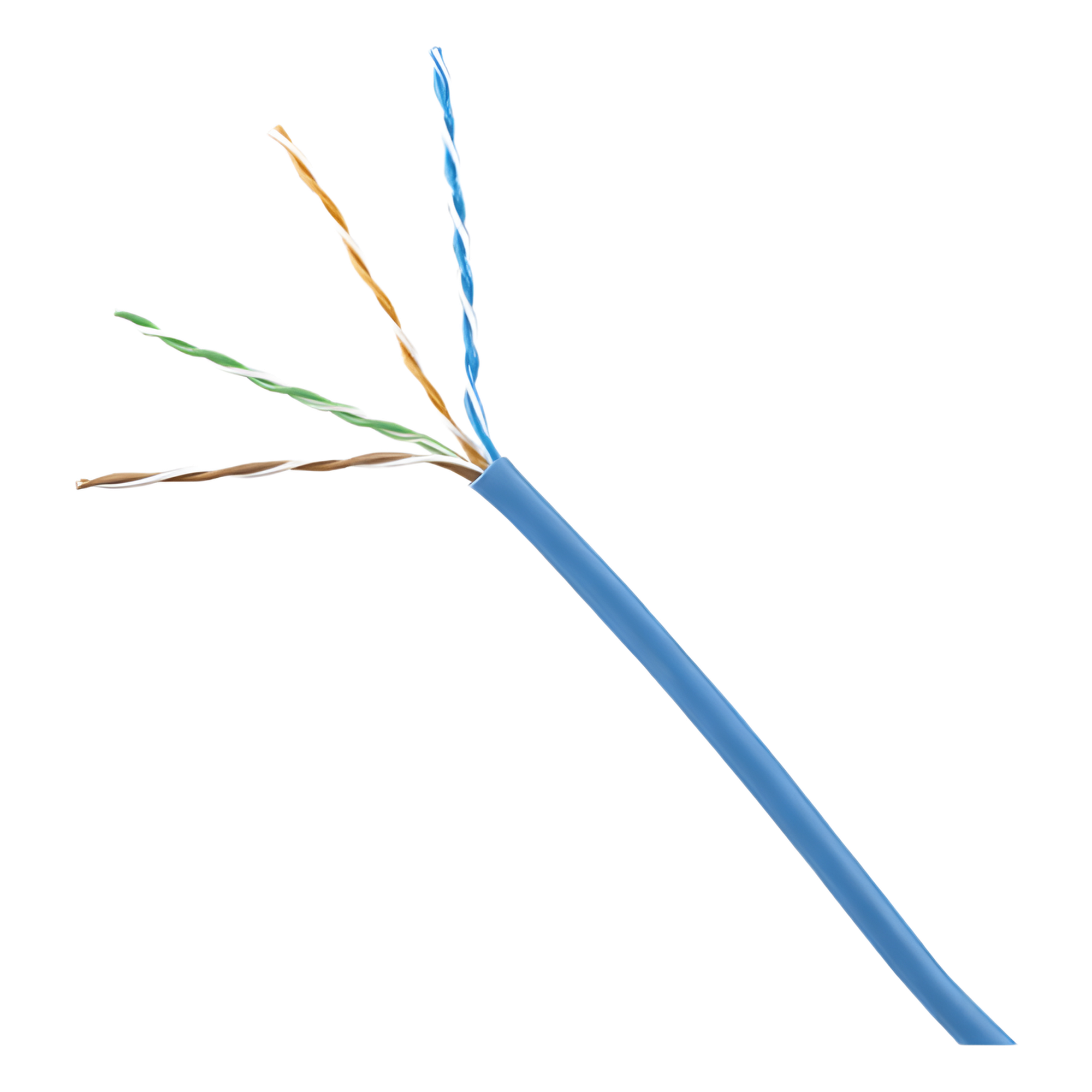 Cable UTP Cat 6 / 24 AWG / 305 m (1000 ft) / LSZH / Cobre sólido / 250 MHz / PoE — PANDUIT · SKU NUL6C04BU-ME