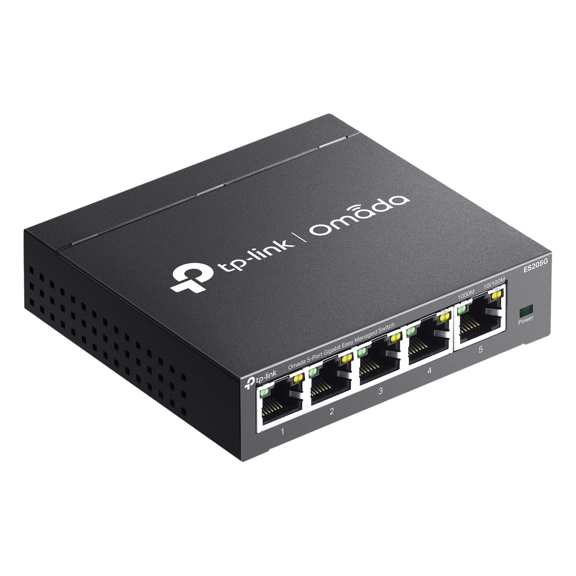 Switch Gestionado SDN / 5 Puertos Gigabit / 10 Gbps Capacidad Switching / 7.4 Mpps Forwarding Rate / Fanless / VLAN 802.1Q / QoS 8 Colas