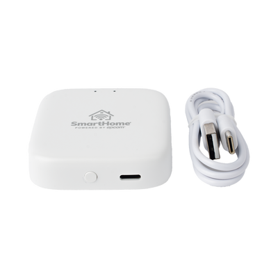 (ZigBee) Controlador HUB ZigBee, conexión Bluetooth y  Wifi, compatible con Alexa y GoogleHome y cámaras IP SmartHome by Epcom