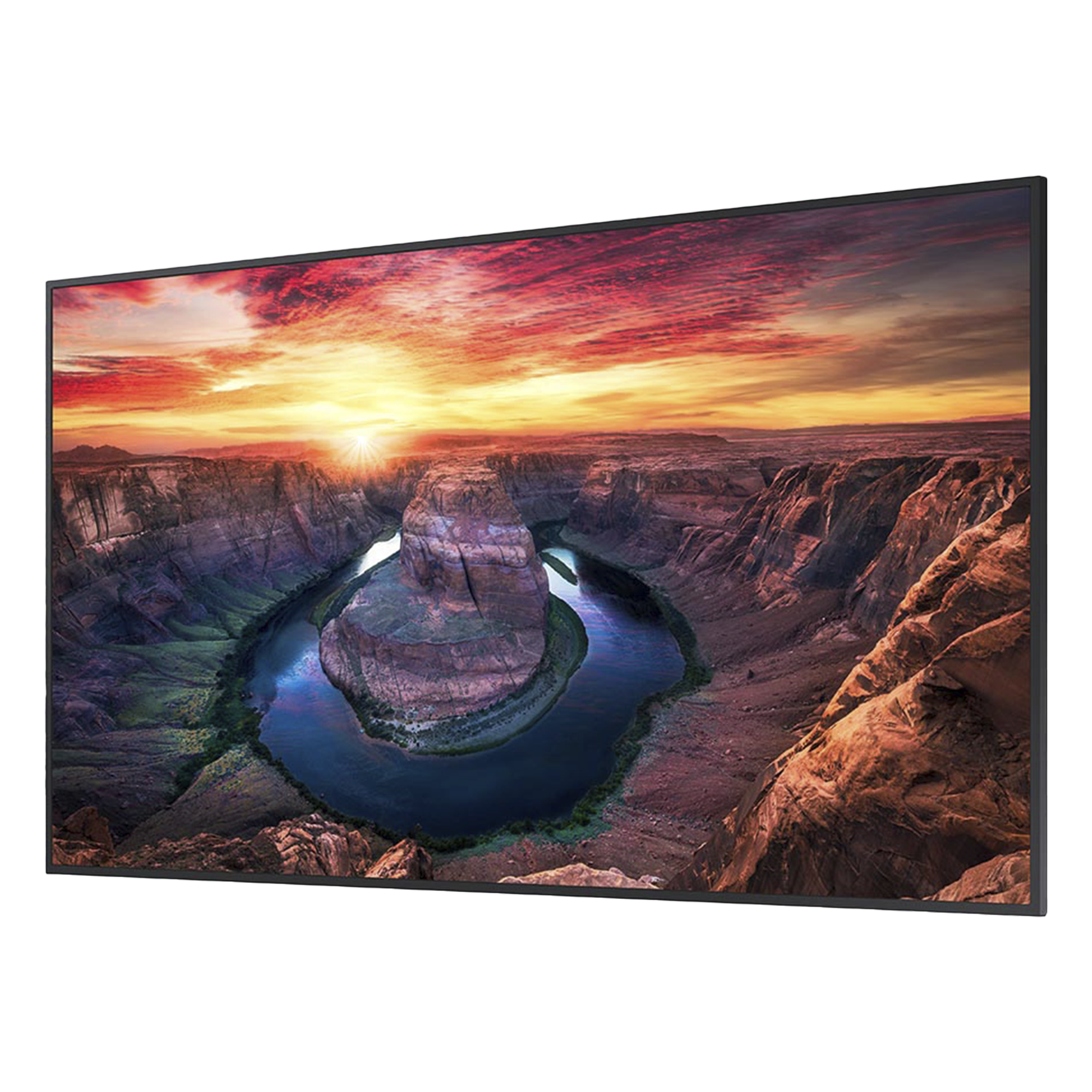 Pantalla Profesional LED de 55" para marketing digital / UHD 4K (3840x2160p) / Entradas de Video HDMI / uso 24/7 / Compatible VESA 200x200 / compatible con plataforma de gestion Samsung VXT