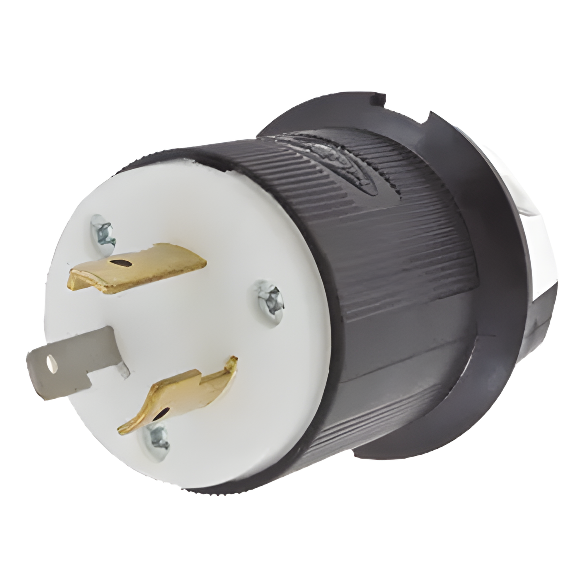 Clavija Industrial con Bloqueo de Media Vuelta / 20 A 125 V CA / 2 Polos 3 Hilos / NEMA L5-20P / Interior Seco / -40°C a 75°C — HUBBELL · SKU HUB-HBL2311