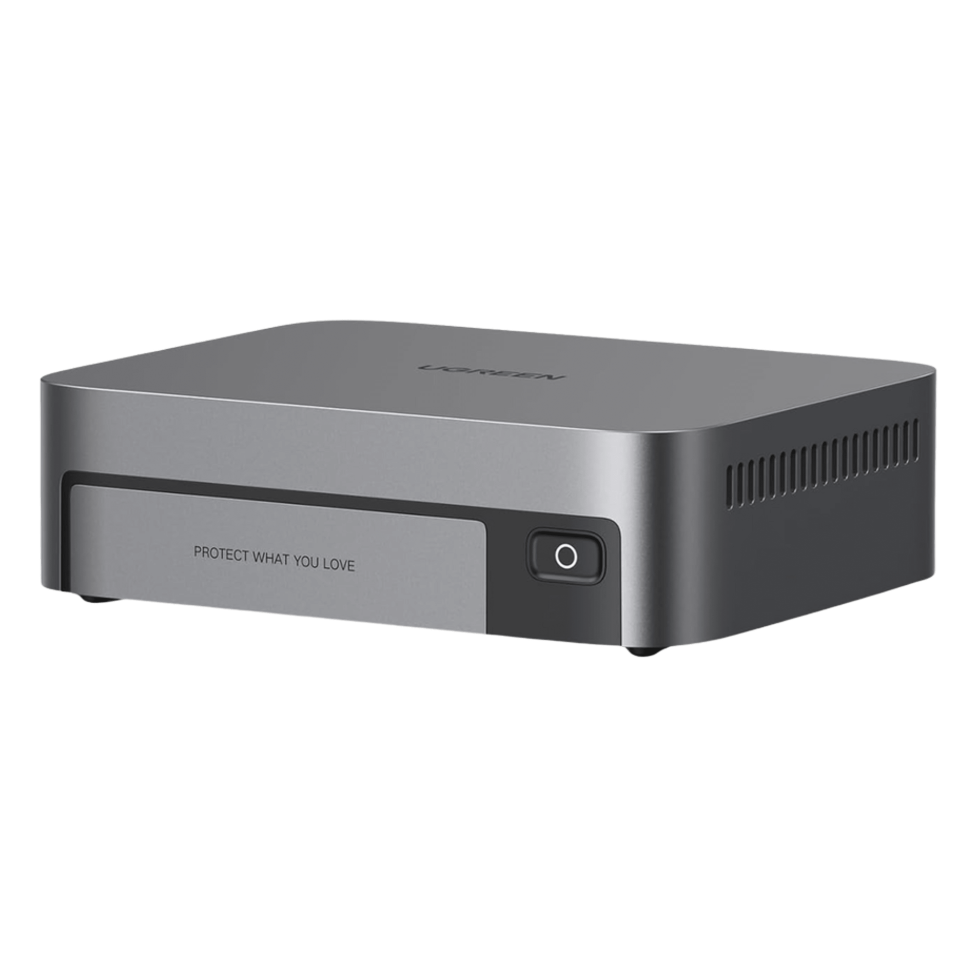 NAS Compacto / 4 Ranuras SSD M.2 NVMe PCIe 4.0 y 3.0 / Intel Core i5-1235U 10 Núcleos / 10GbE / Thunderbolt 4 40 Gbps / HDMI 8K / DDR5 hasta 64 GB — UGREEN · SKU 25891B
