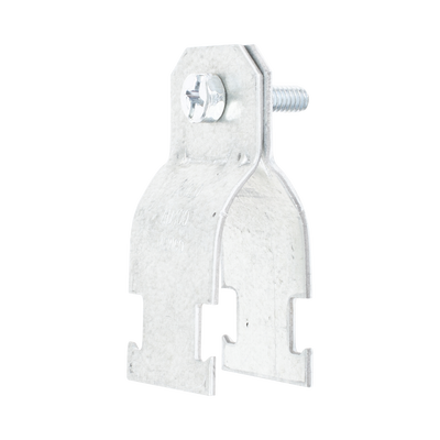 Abrazadera Unicanal para Conduit Pared Gruesa y PVC de 3" (76 mm).
