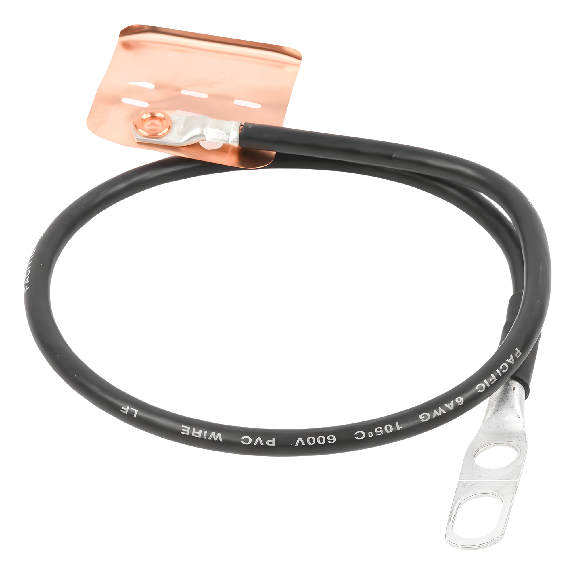Kit de Aterrizaje Estándar / Cable 1/4" y 3/8" / Conductor 609.6 mm (24 ft) / Corriente Pico 100,000 A / Cobre Calibre 6 / Temperatura -40°C a +85°C
