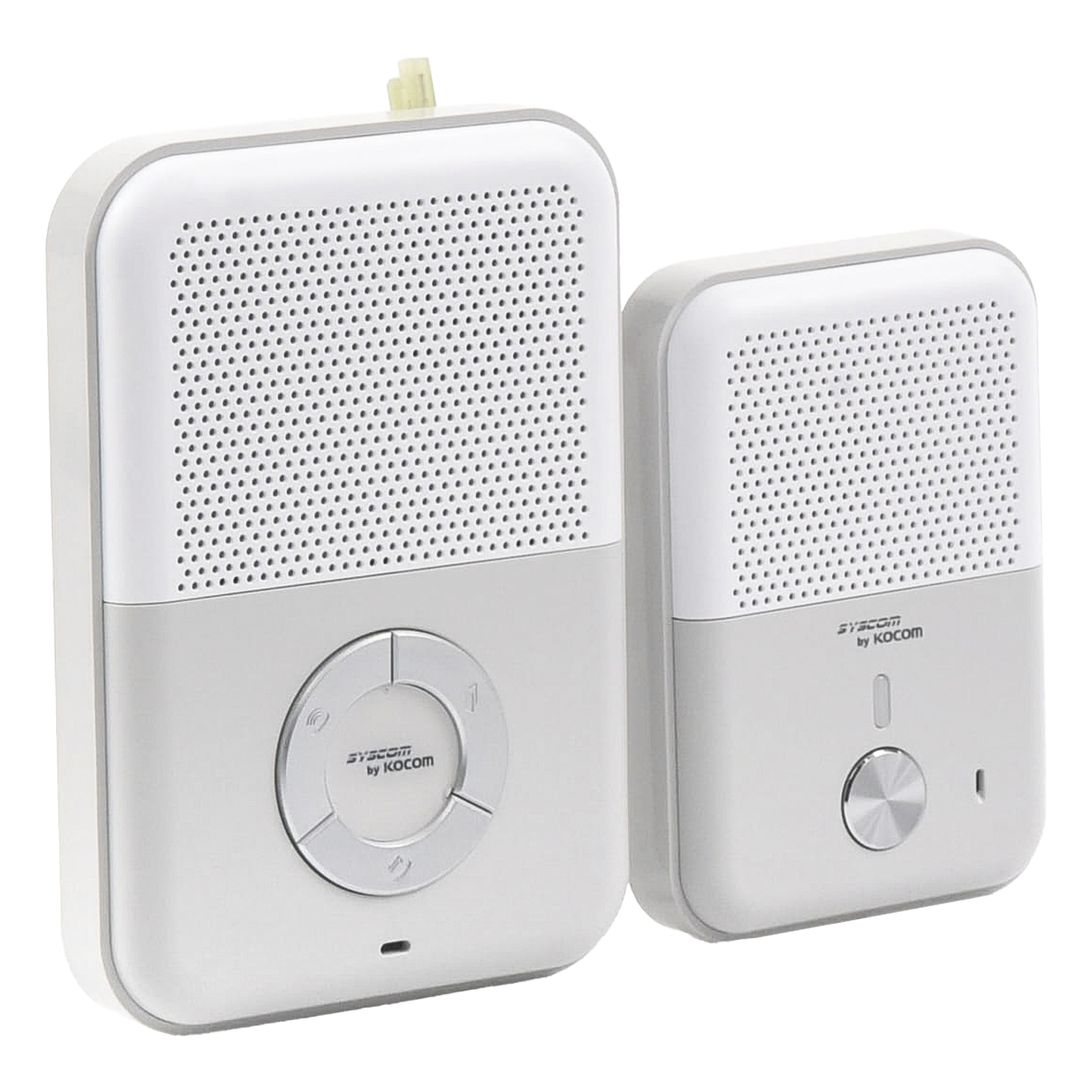 Kit de Audioportero Manos Libres / Frente de Calle a 4 Estaciones Interiores / Alimentación 120V / Consumo Máximo 2.6W / Montaje Superficial / Cable 4 Hilos Calibre 18