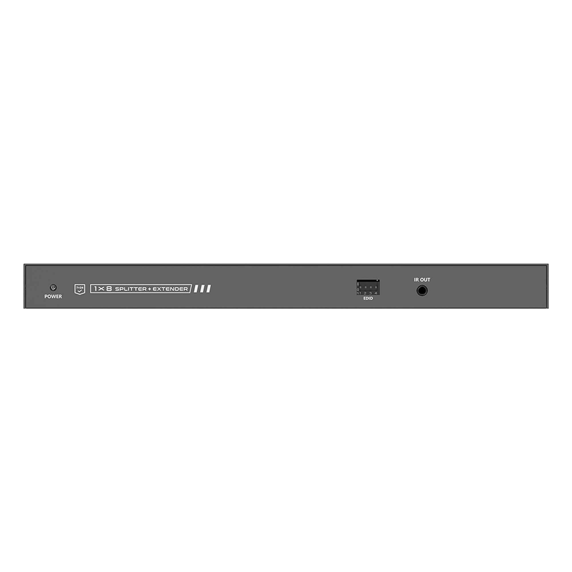 Kit Divisor y Extensor HDMI | 1x8 | Hasta 70 m |Resolución 4K @ 60 Hz |  Cat 6/6a/7 | IPCOLOR | CERO LATENCIA | Puerto S/PDIF | EDID | RS232 | Salida Loop / PoC