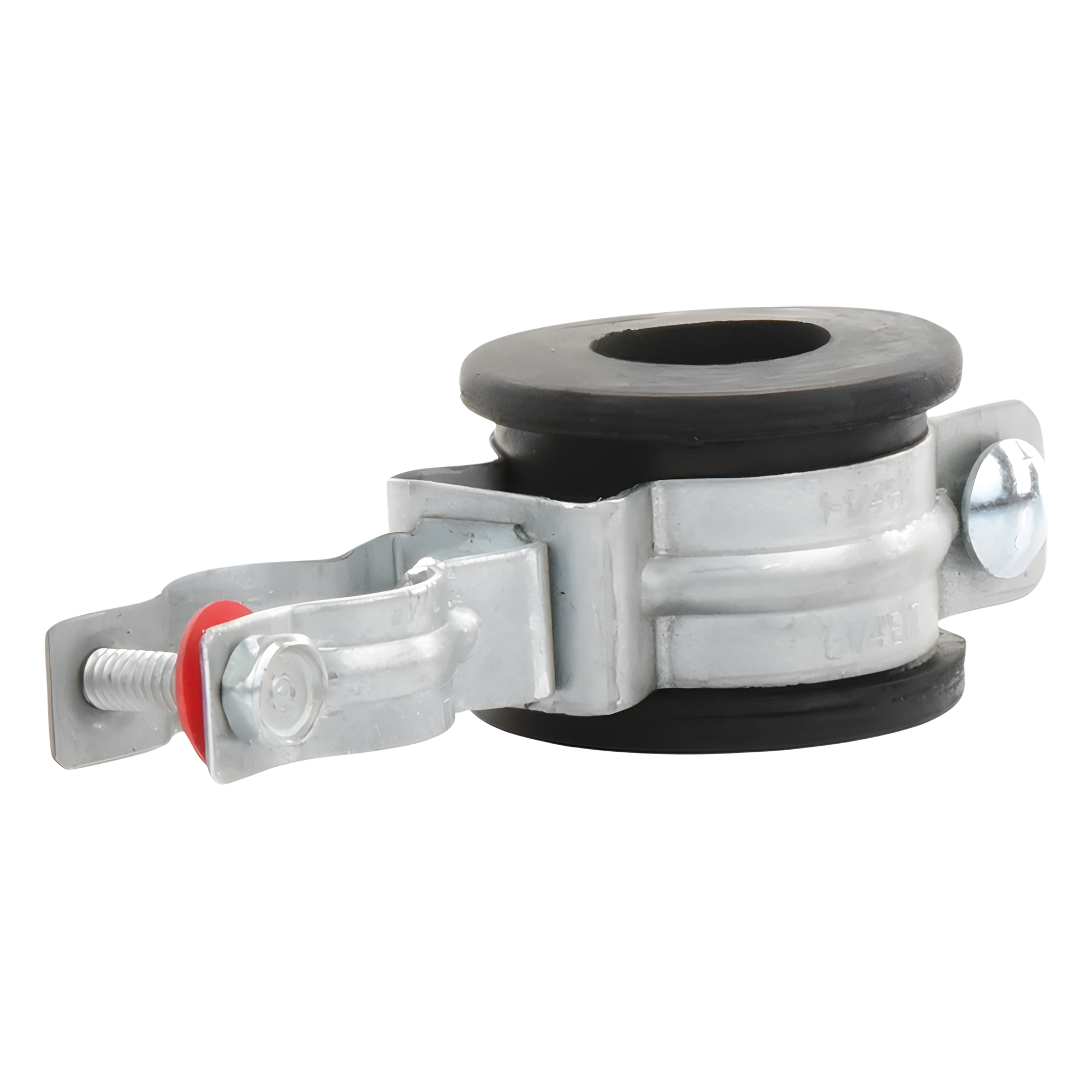 Aislador para Bajada de Cable / Separación 4-5 cm / Calibre 250 kcm / Cuerpo Galvanizado / Neopreno / 1.5 m entre Aisladores