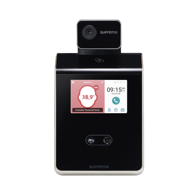 FaceStation 2 Lector Facial/ Notificación por Temperatura Alta /  Bluetooth MultiClass SE Dual RFID (125KHZ EM HID PROX 13.56MHZ Mifare DesFire / EV1 FELICA ICLASS S) Compatible con BioStar2