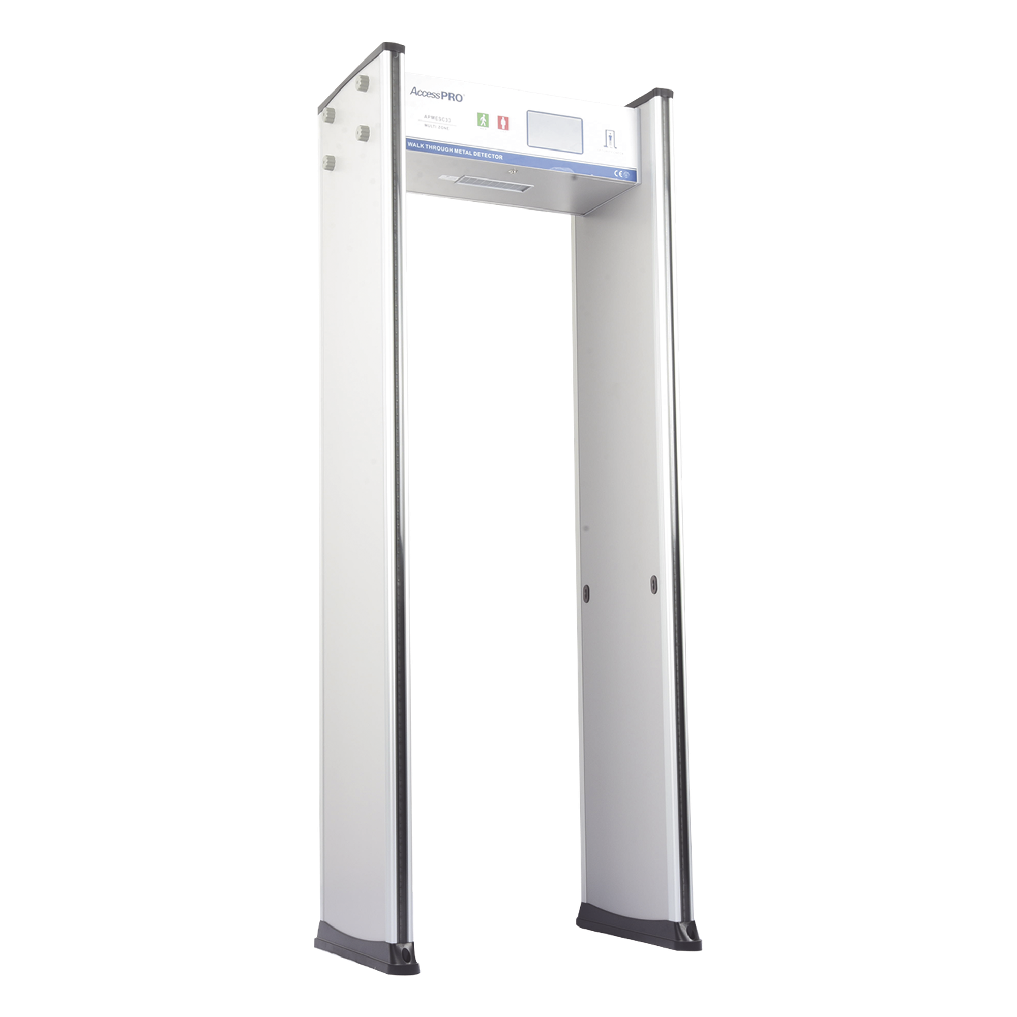 Detector de Metales de 33 zonas/ Uso en Interior/Programación por Touch Screen / Contador de Personas