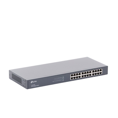 Switch Gigabit no administrable de 24 puertos 10/100/1000 Mbps 