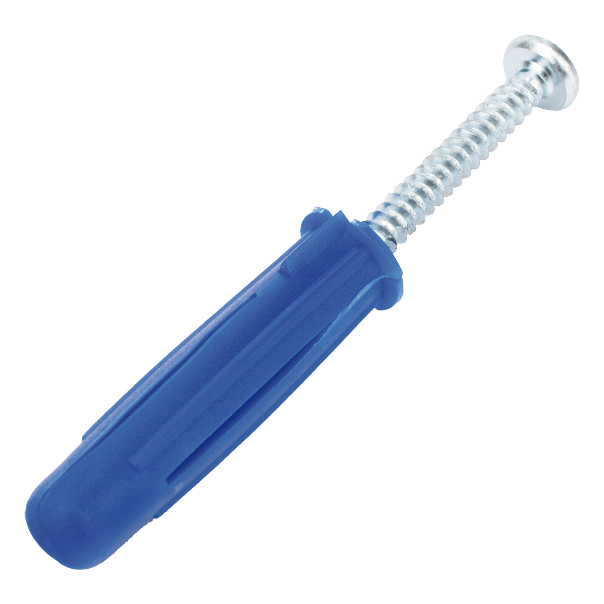 Taquete azul 3/8" para tornillo 12mm x 2" (100pzs) (1105-05100) 
