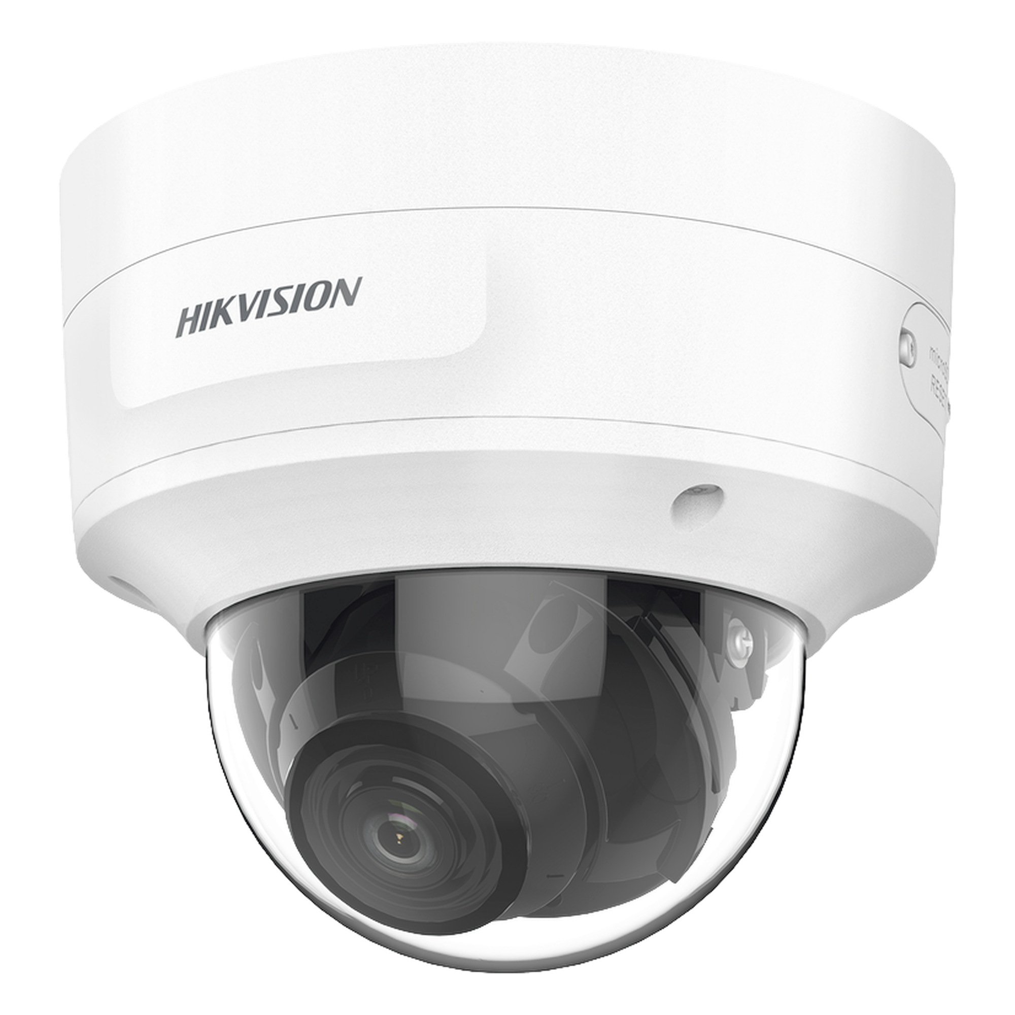 Domo IP / 4 Megapixel / Lente Mot. 2.7 a 13.5 mm / IR EXIR 40 m (131.2 ft) / IP66 / IK10 / DarkFighter / Audio y Alarma I/O / PoE+ / Micro SD / 4 Analíticos IA — HIKVISION · SKU DS-2CD3746G2-IZS(H)