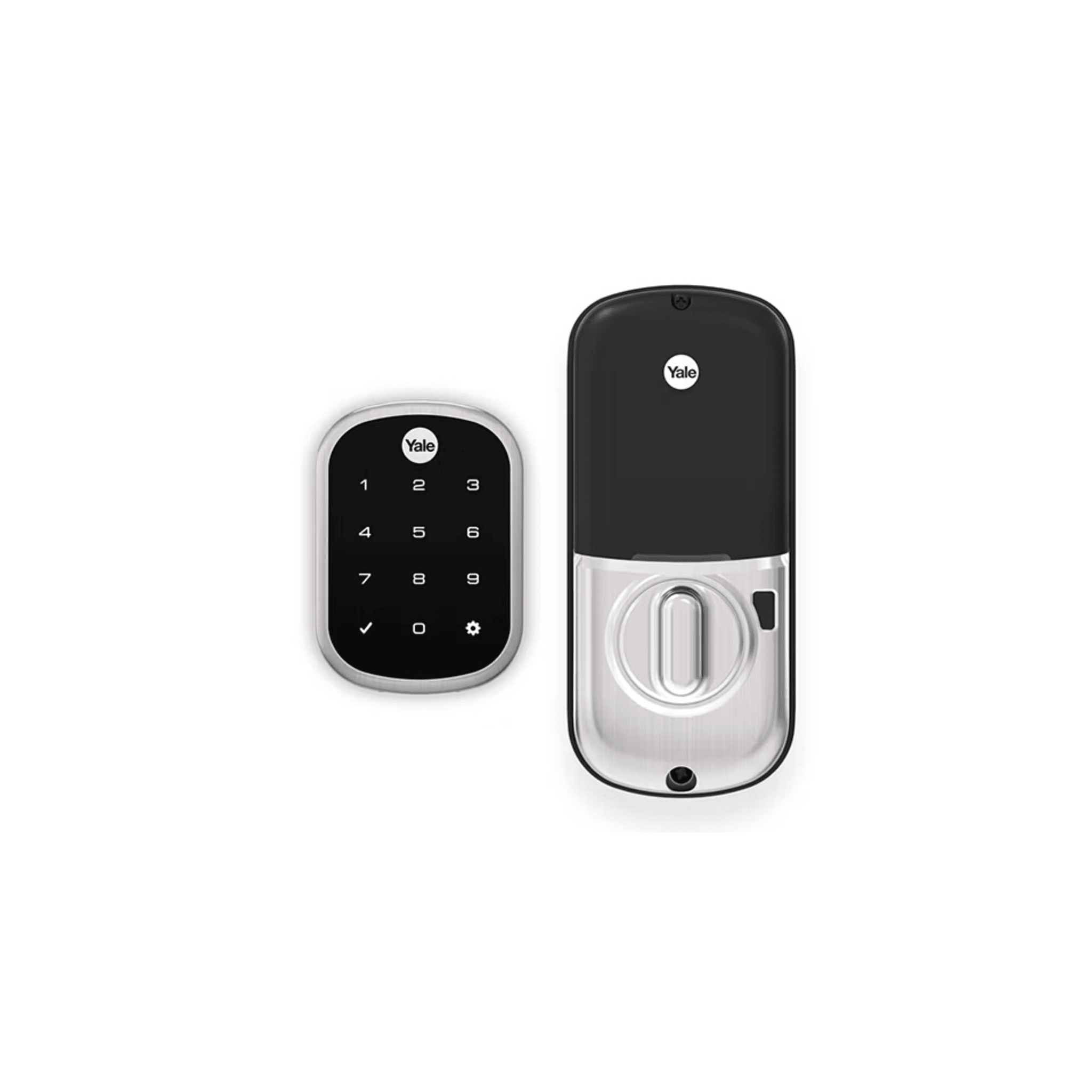 Cerradura Digital YRD256 / Mecanismo de Embutir / Control Remoto con Yale Connect / Compatibilidad Zigbee y Z-Wave Plus / Aplicaciones Alexa y Google Home / Para Puertas de 35mm a 55mm / Uso Residencial y Comercial