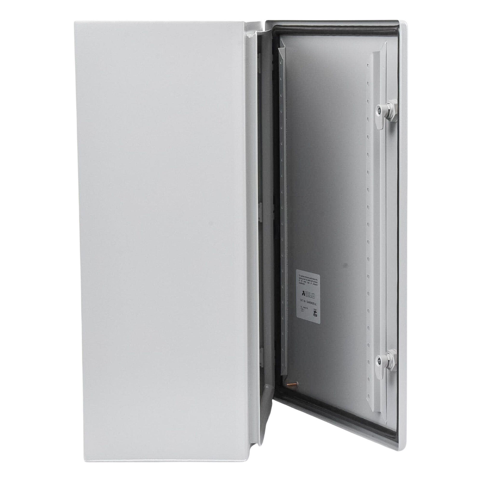Gabinete NEMA 4/IP66 / 40x60x25 cm / 15.7x23.6x9.8 in / Platina UL / Acero Galvanizado