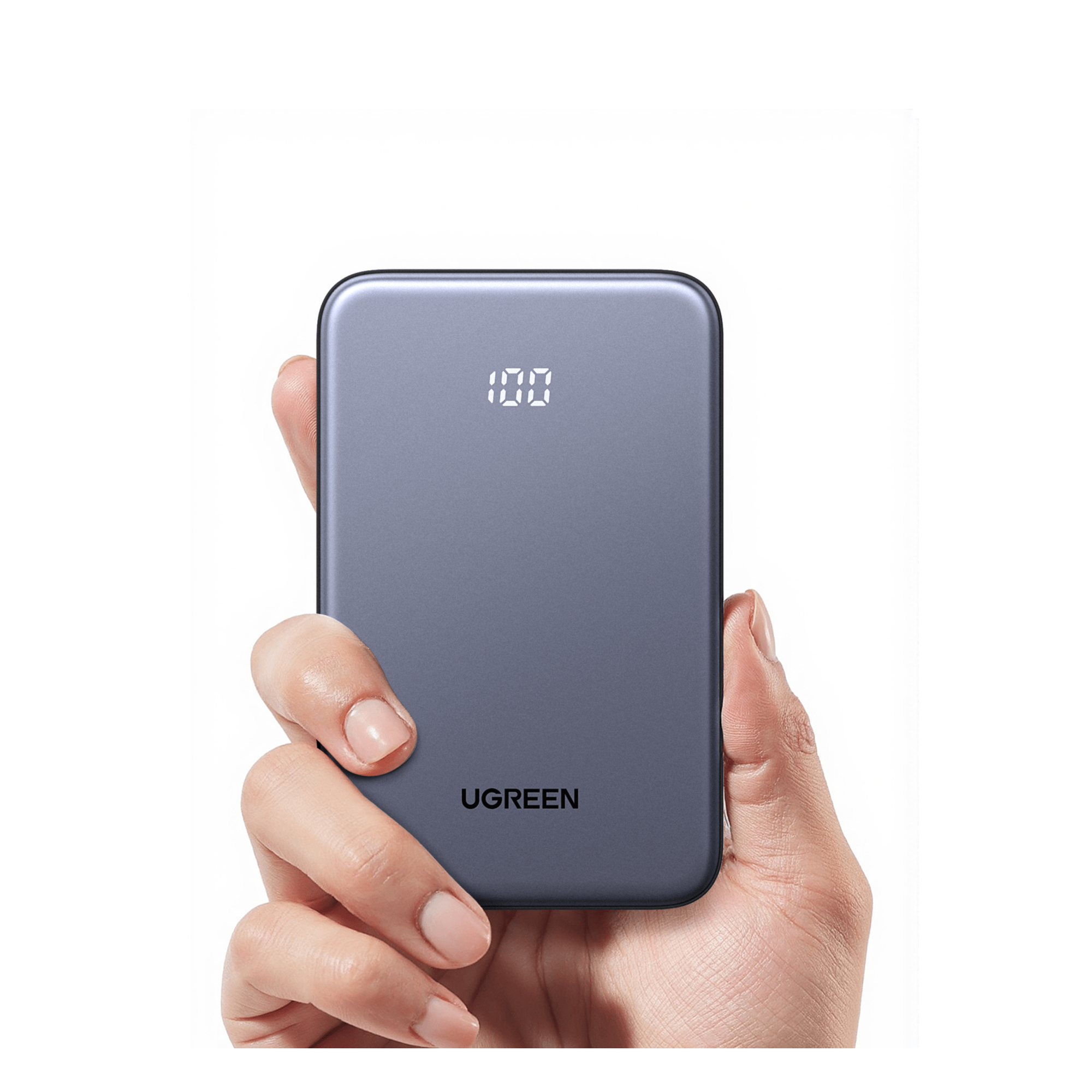 Power Bank / 10000 mAh / 20W PD3.0 PPS / USB-C + USB-A / Carga Rápida 3 Horas / Pantalla Digital / Protección NTC — UGREEN · SKU 75131B