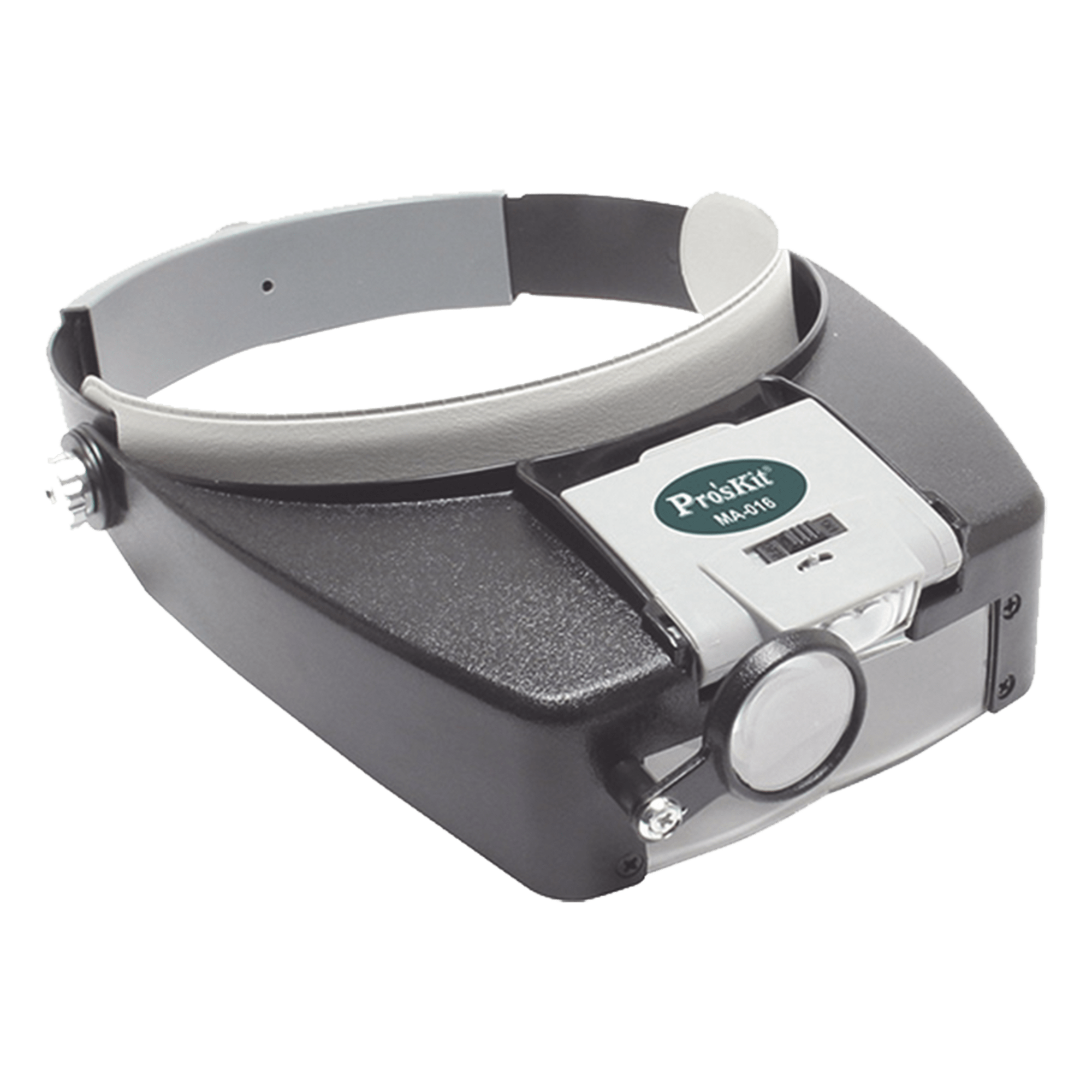 Lámpara LED Frontal / Lentes de Aumento 1.8X-5.8X / Correa Ajustable / Lente 89x29mm — SYSCOM · SKU 711-IN-016