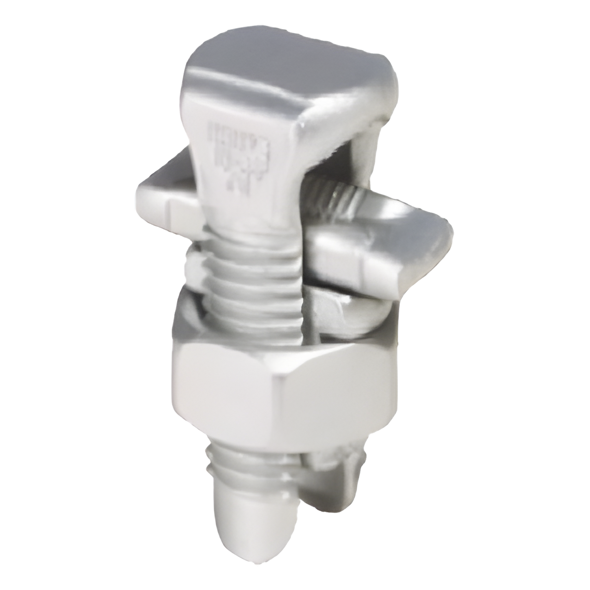 Conector Mecánico de Cobre Estañado / Perno Partido / 10 a 2 AWG / Con Espaciador / 1.57' x 0.57' — TOTAL GROUND · SKU TG-PPSC