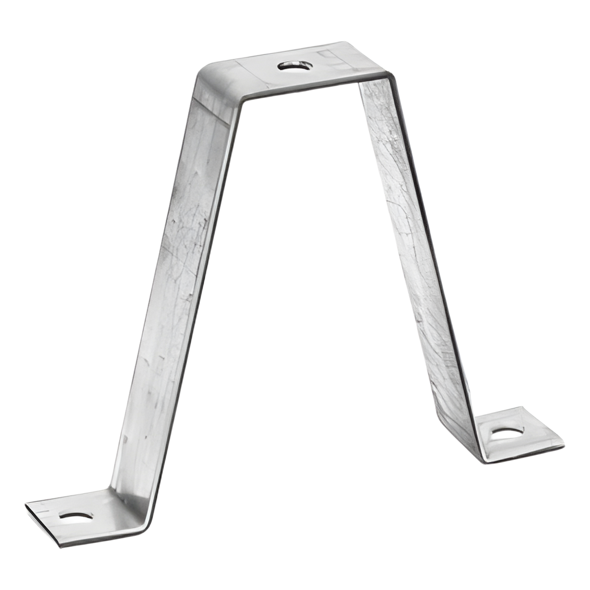 Soporte Doble para Techo / Fijación Universal / Ancho 100-200 mm / Acabado Electro Zinc / Varilla 1/4 y 5/16 — CHAROFIL · SKU MG-64-162EZ