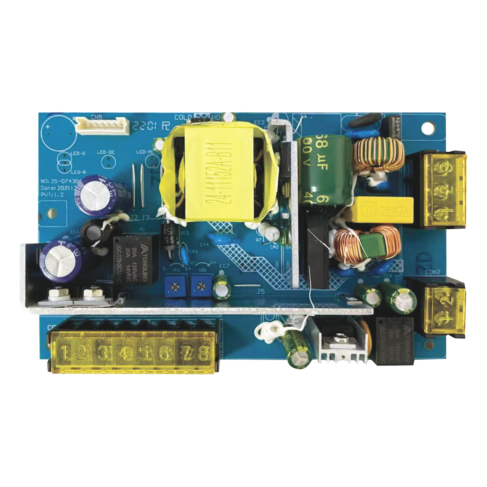 Fuente de Alimentación / 1 Salida / 11-15 Vcc @ 3 A / Entrada Universal 96-264 Vca / Batería de Respaldo 12 Vcc / Temporizador 0-45 s — EPCOM POWERLINE · SKU PL12DC3ABK-B