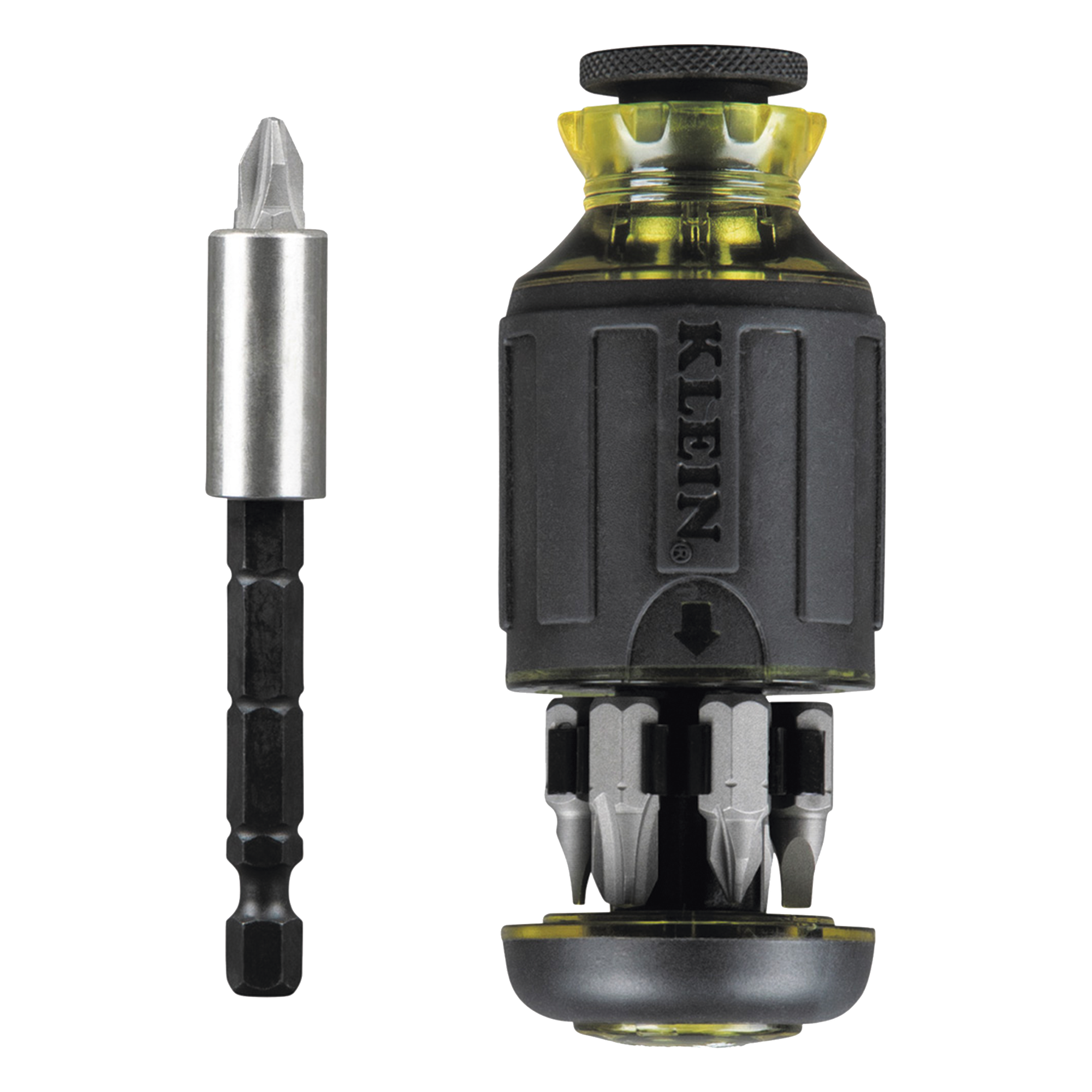 Desarmador Trompo / 8 en 1 / Longitud Ajustable / Impacto Removible / Cushion-Grip — KLEIN TOOLS · SKU 32308