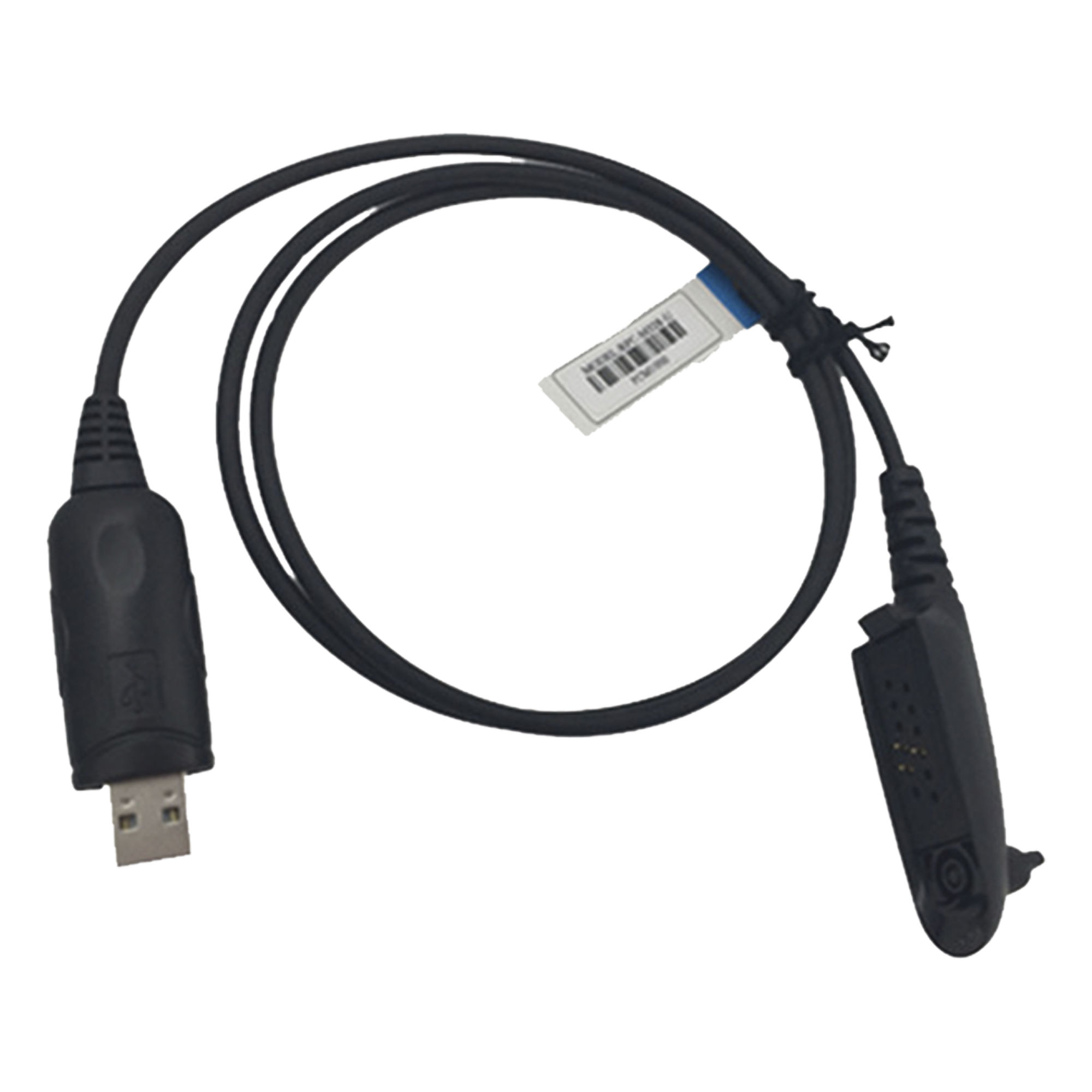 Cable Programador USB / Compatible con Radios Motorola PRO5150/5350/5450/5550/PR860 / Conector USB Tipo A a Multipin / Material Poliuretano — TXPRO · SKU TXCP5150M