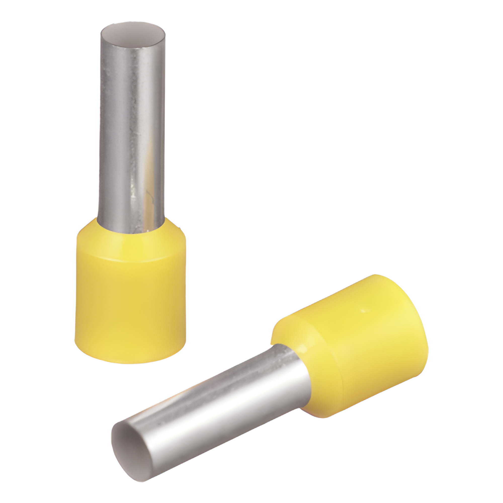 Ferrúla de Cobre DIN / 10 AWG / Largo 12 mm / Tambor Integrado / Paquete 100 Piezas — PANDUIT · SKU FSD82-12-C