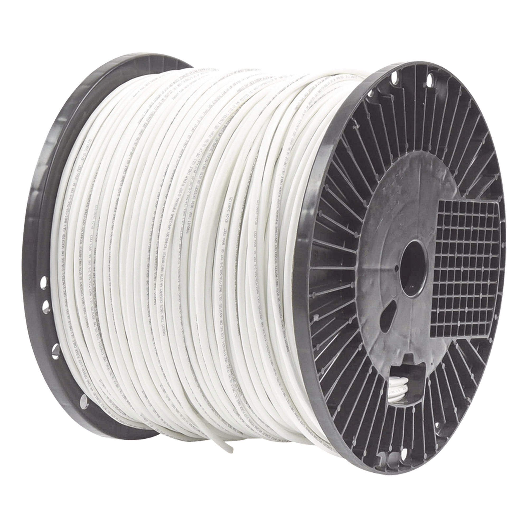 Bobina de Cable UTP de 4 Pares, Vari-MaTriX, Cat6A, 23 AWG, CMR (Riser), Color Blanco, 305 Metros (1000 Pies)
