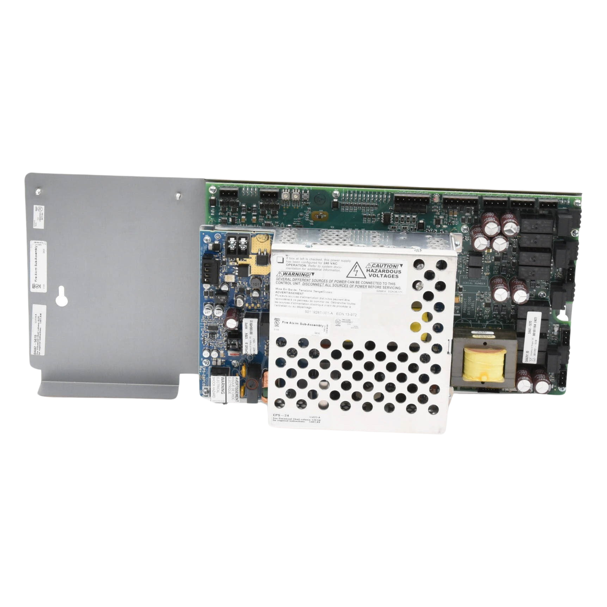 Amplificador Digital de Audio / 50 W a 70 Vrms / 8 Canales DVC / 4 Salidas Clase B / 2 Salidas Clase A / UL 864